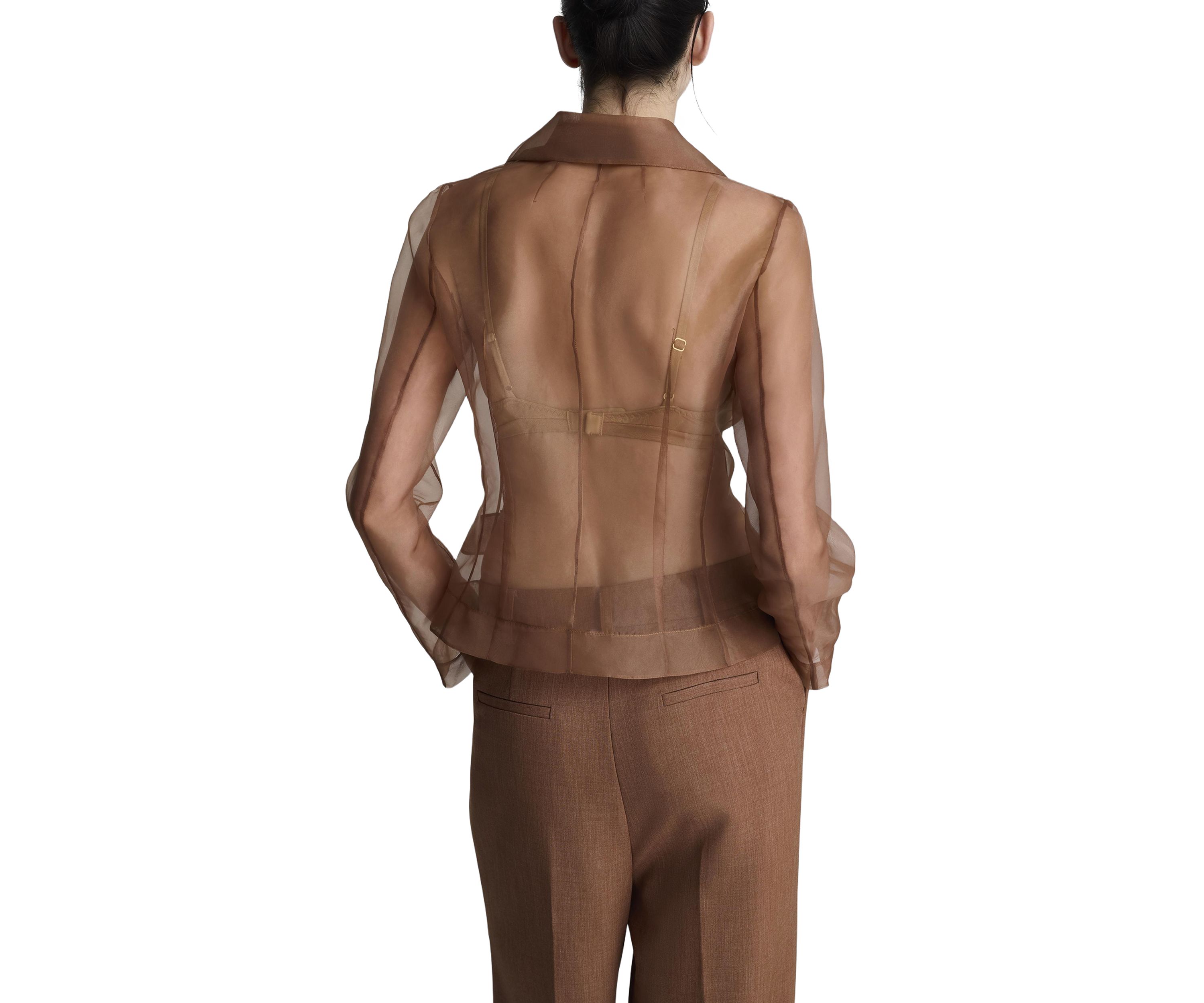 Womens Organza Blazer 