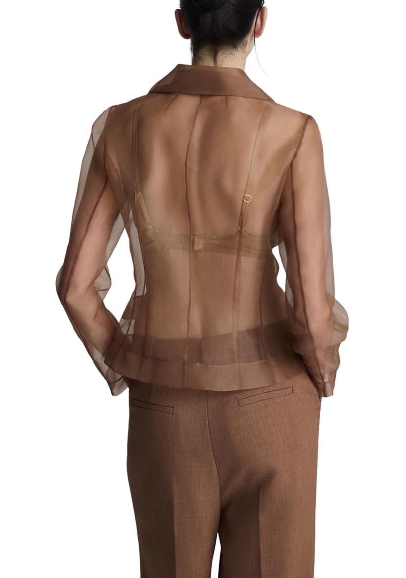 Womens Organza Blazer 