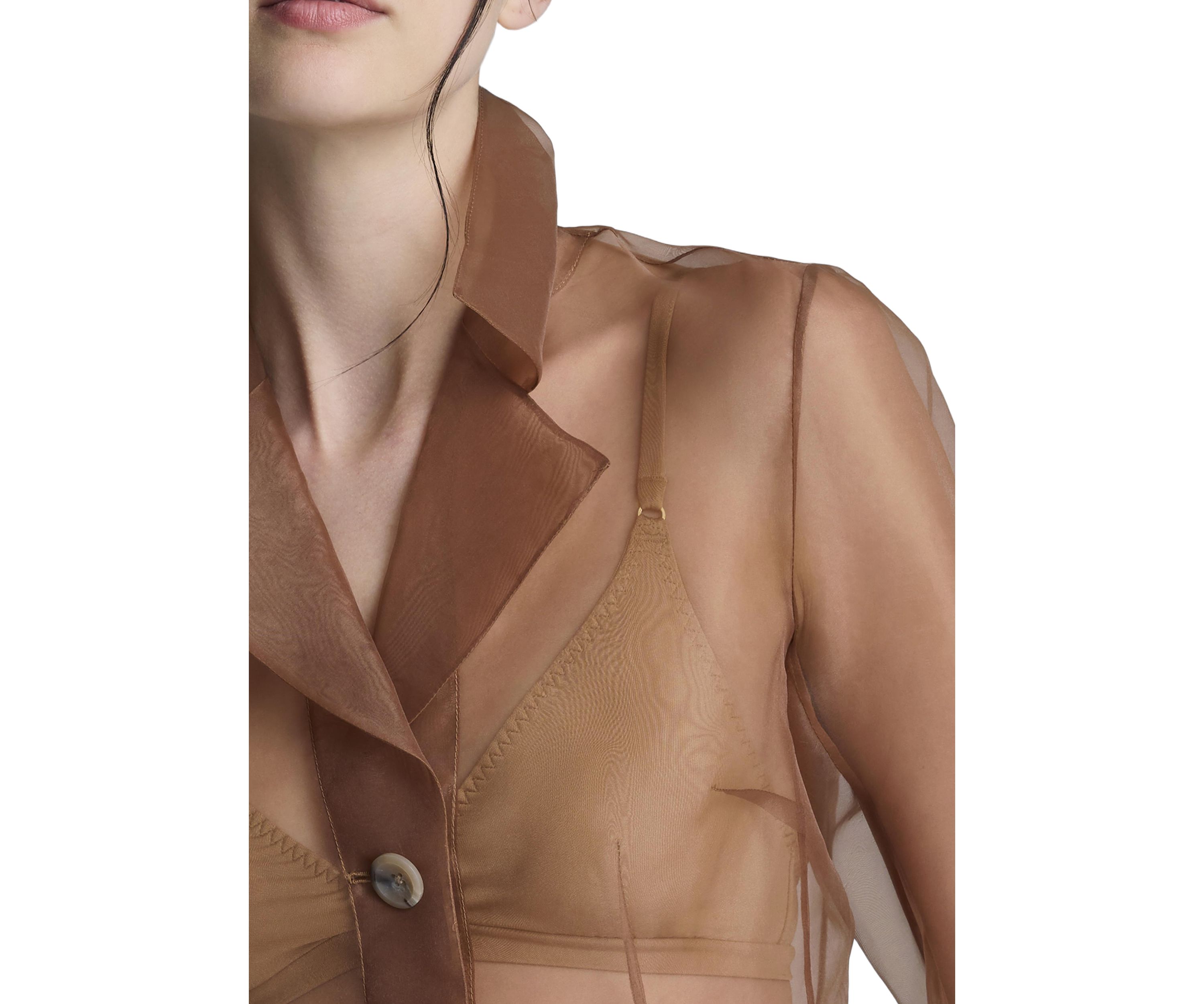 Womens Organza Blazer 