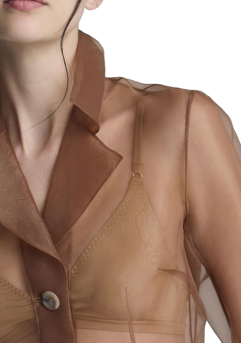 Womens Organza Blazer 