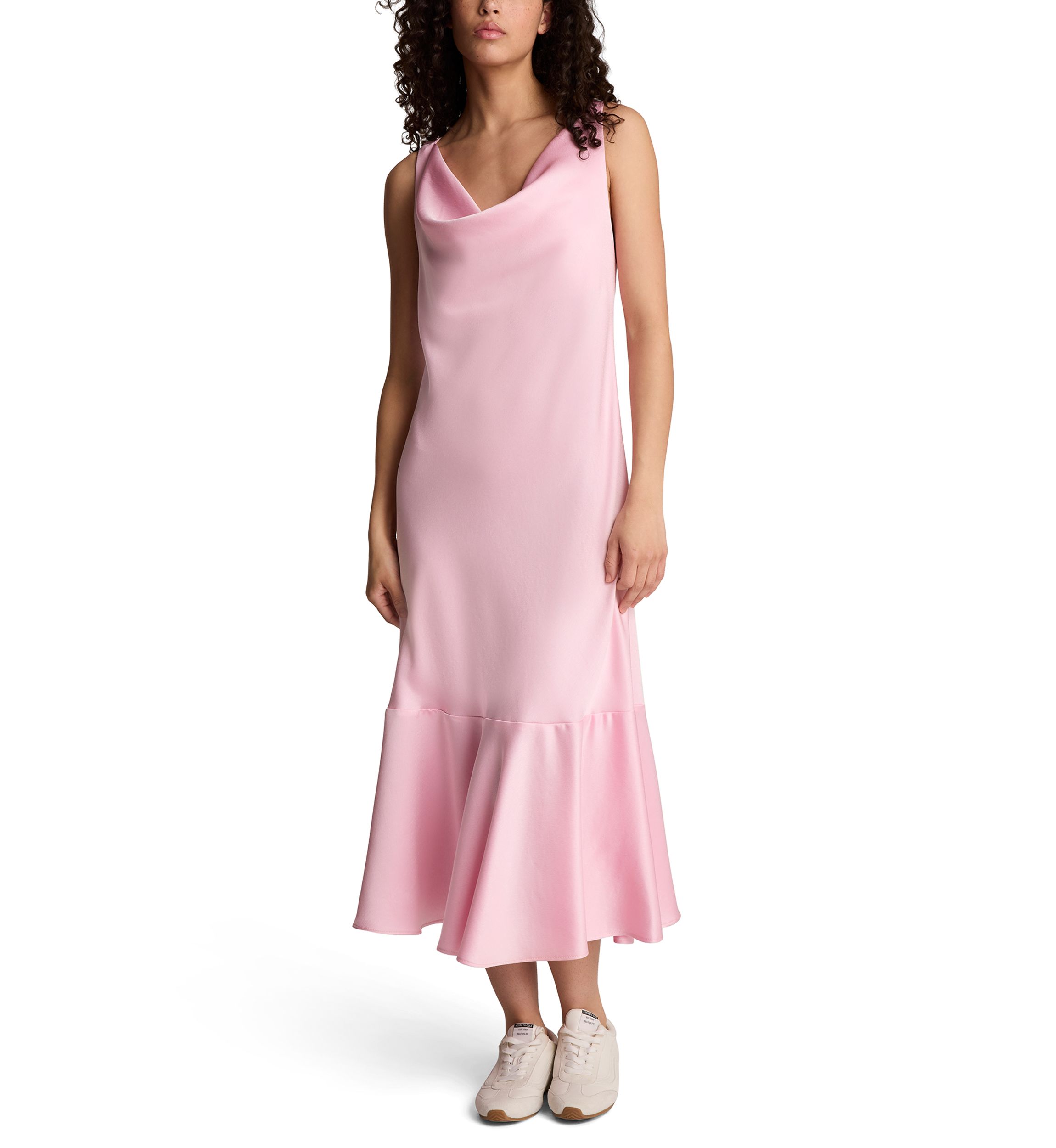 satin cowl neck tie back midi dress JGGSPWM Satin Spaghetti Strap Cowl Neck Backless Midi Dresses for Women  Elegant Tie Low Back Ruched Cocktail Dress Green S