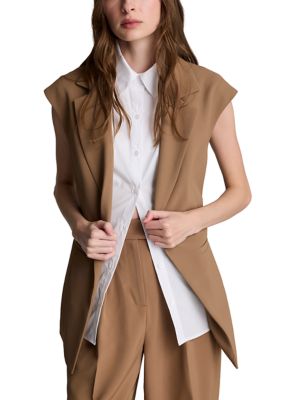 Kenneth Cole Women's Twofer Vest and Shirt Set