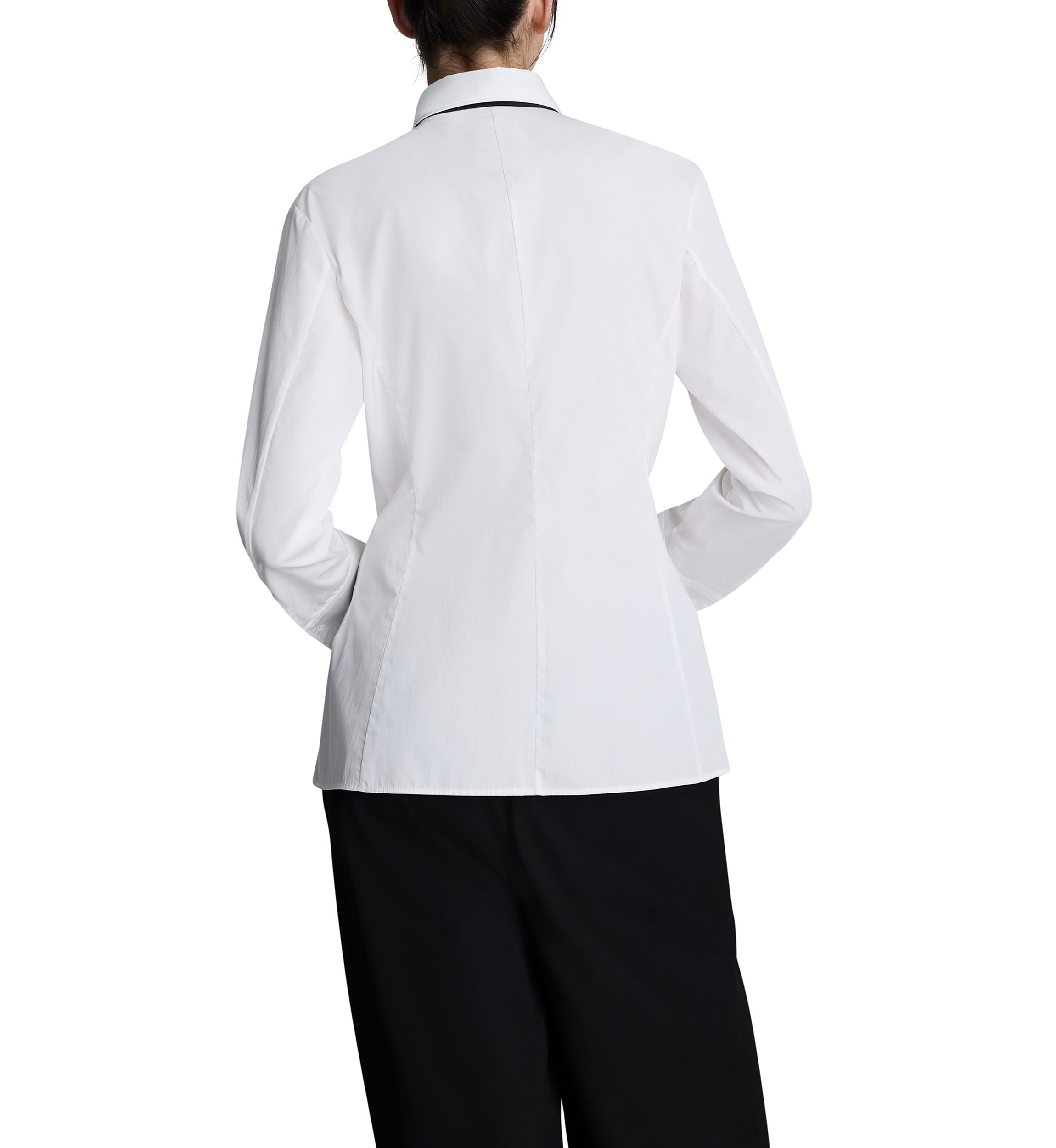 Womens Long Sleeve Shirting and Tie Set