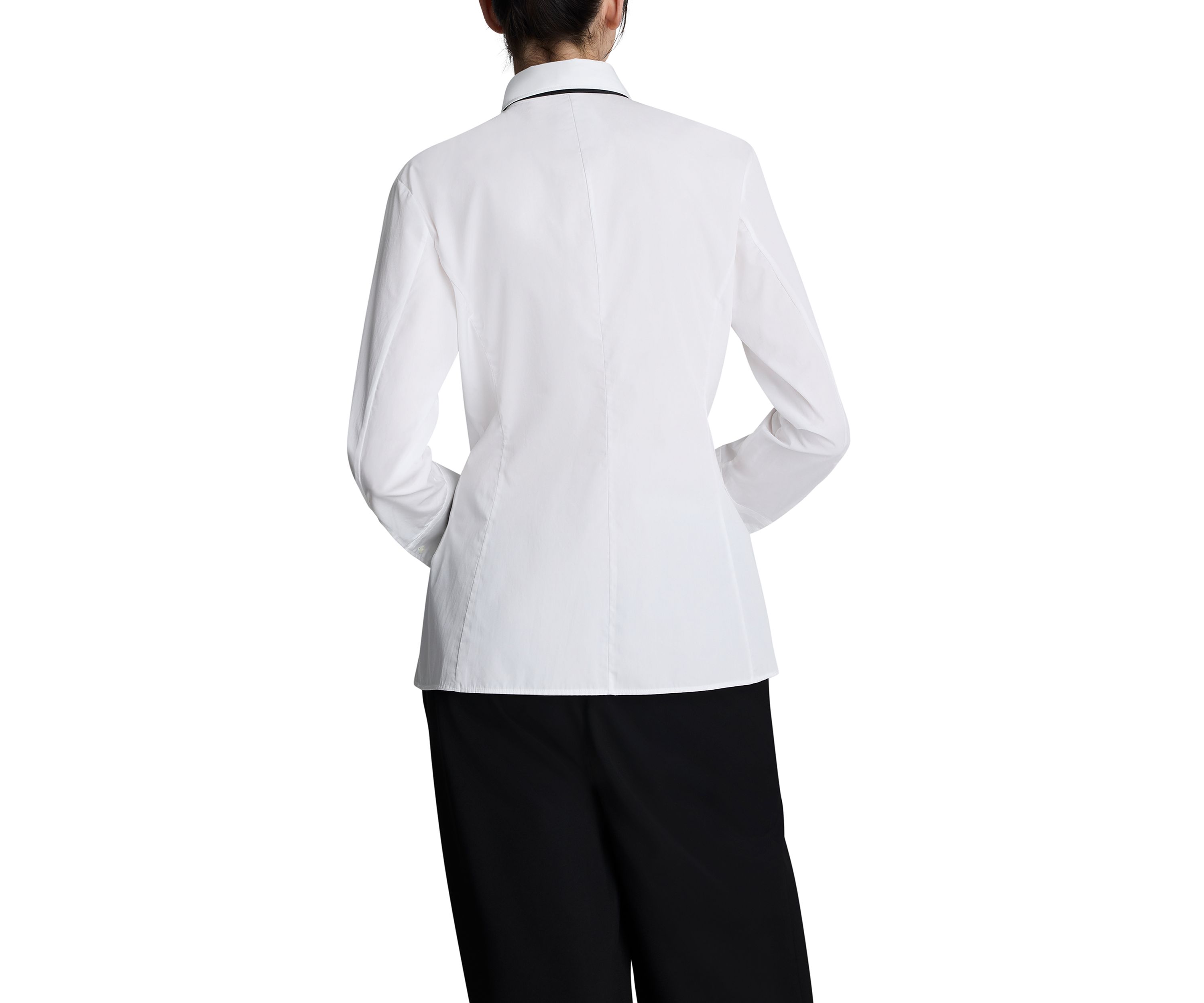 Womens Long Sleeve Shirting and Tie Set