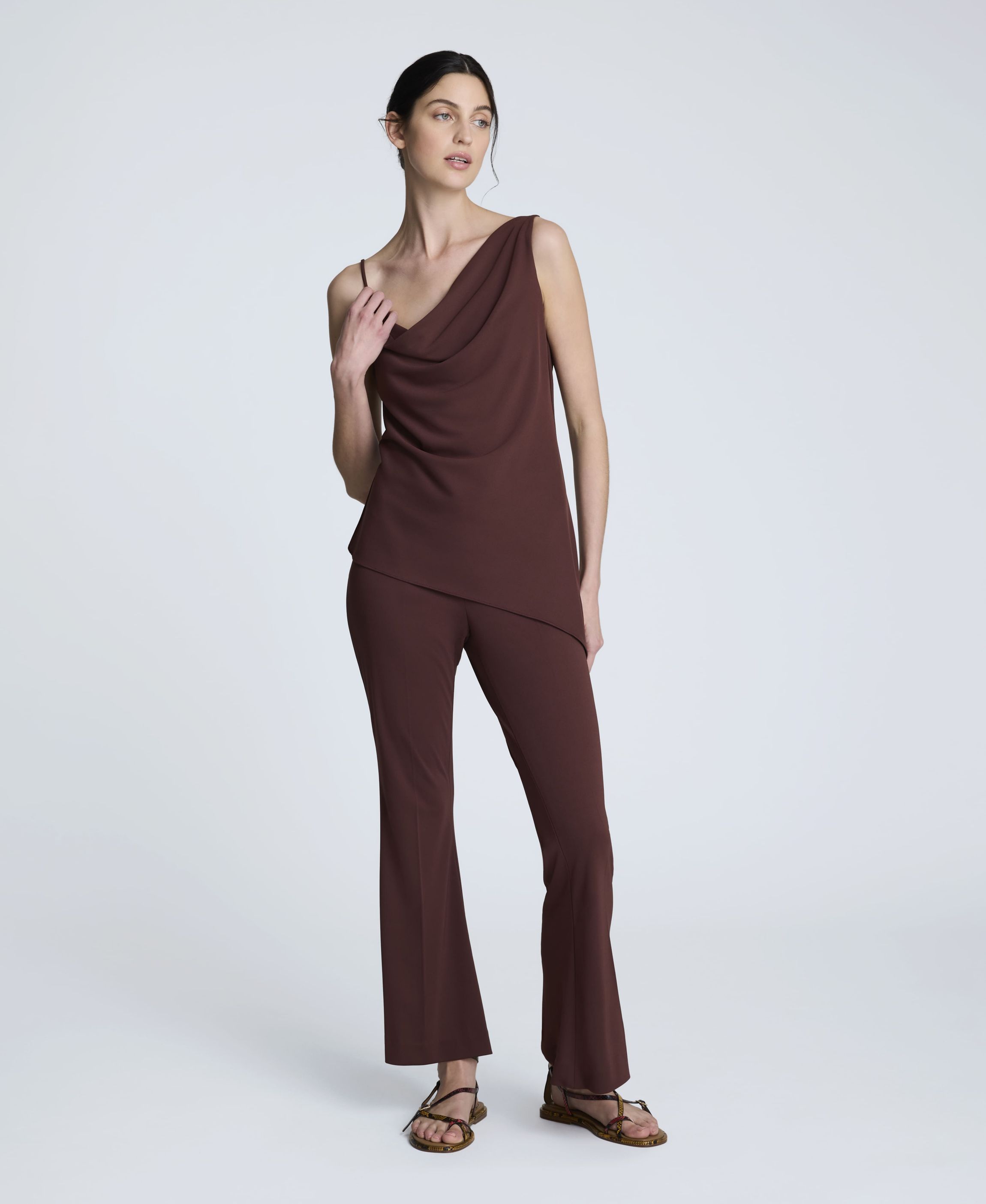 Sleeveless Asymmetrical Cami