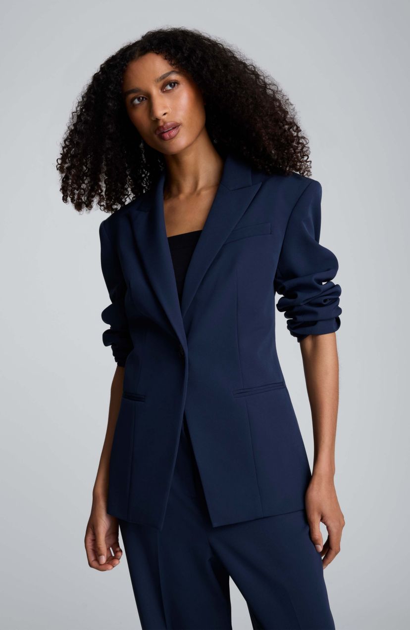 Slim One Button Jacket