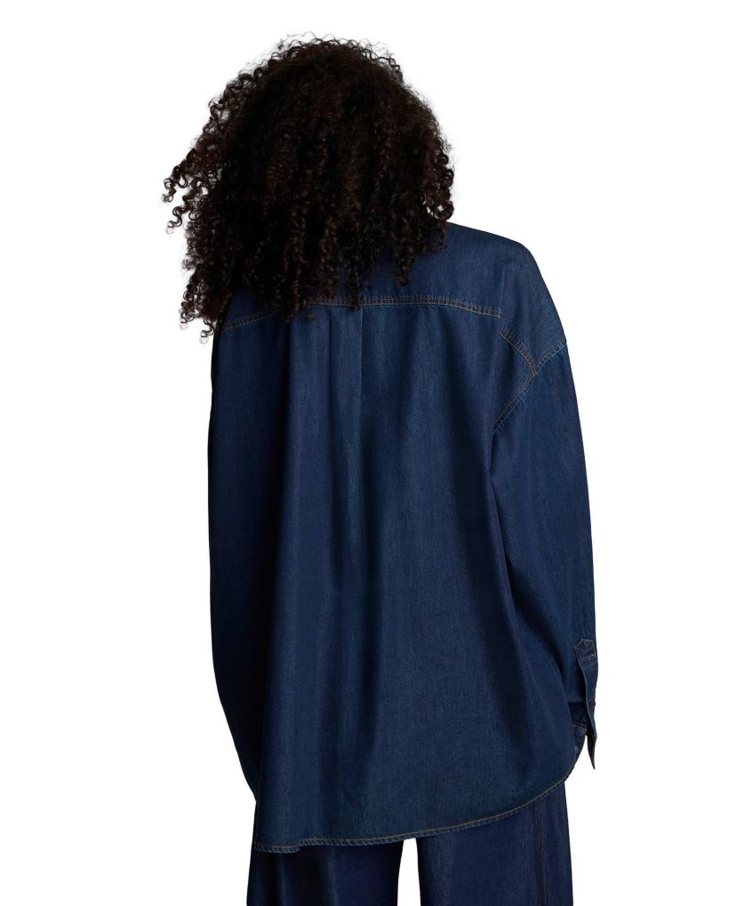 Denim Oversized Shirt