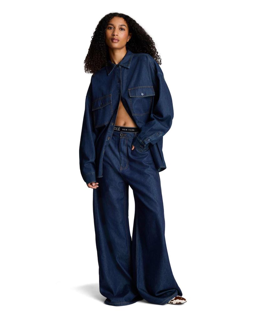 Denim Oversized Shirt