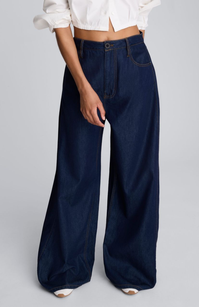 Denim Baggy Wide Leg