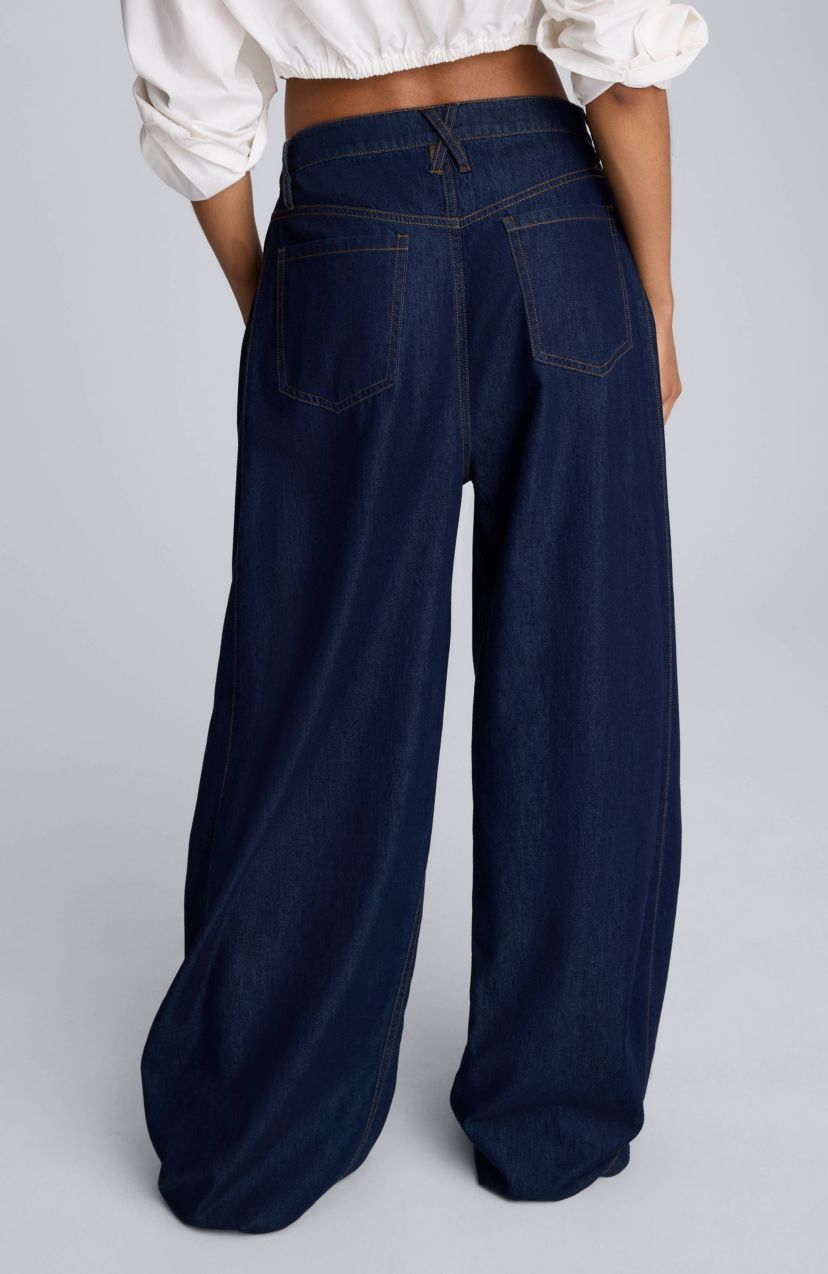 Denim Baggy Wide Leg