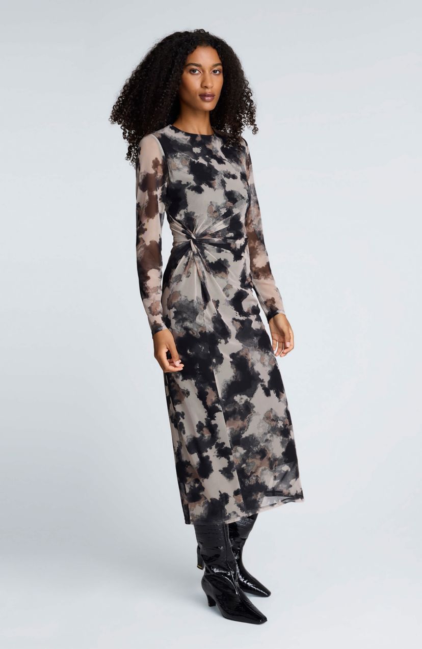 knee length dresses for ladies Tie The Knot Midi Dress main image 0