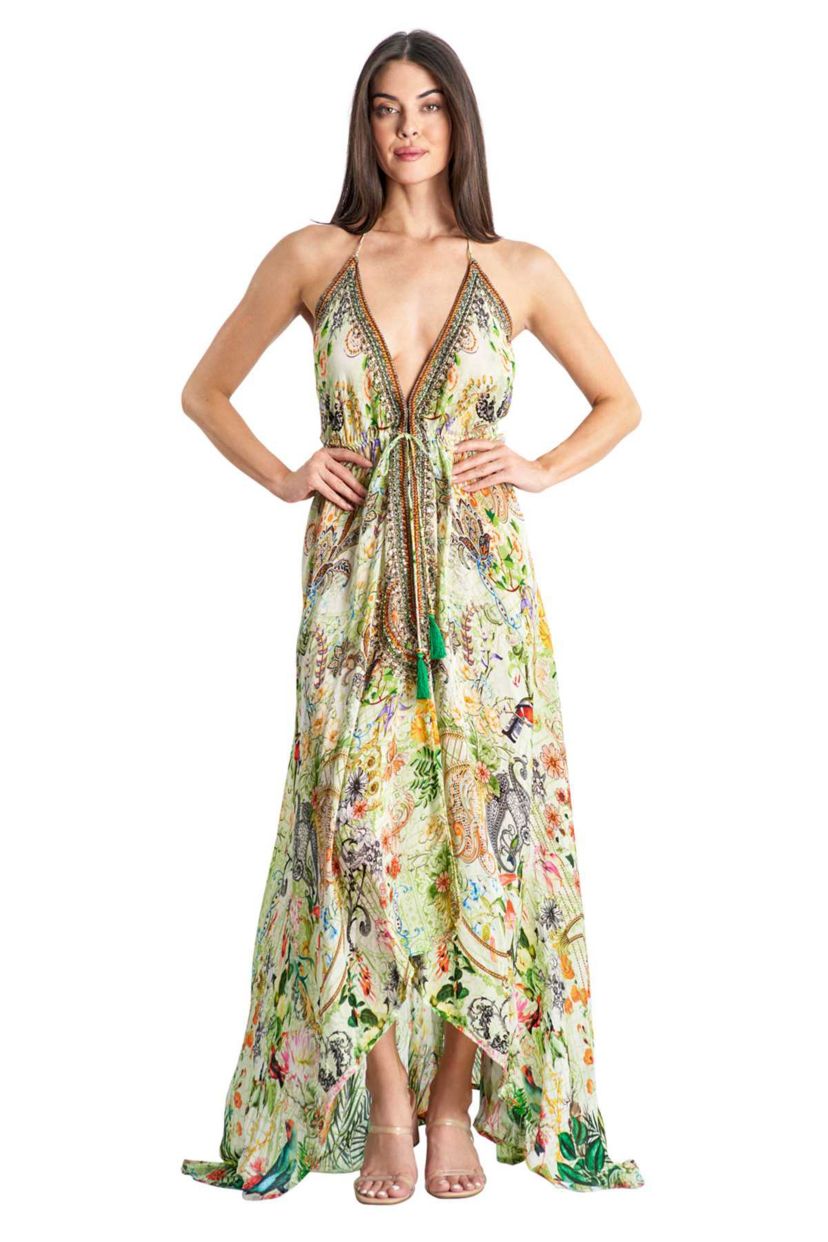La Moda Clothings Women's Maxi Dress, S-M