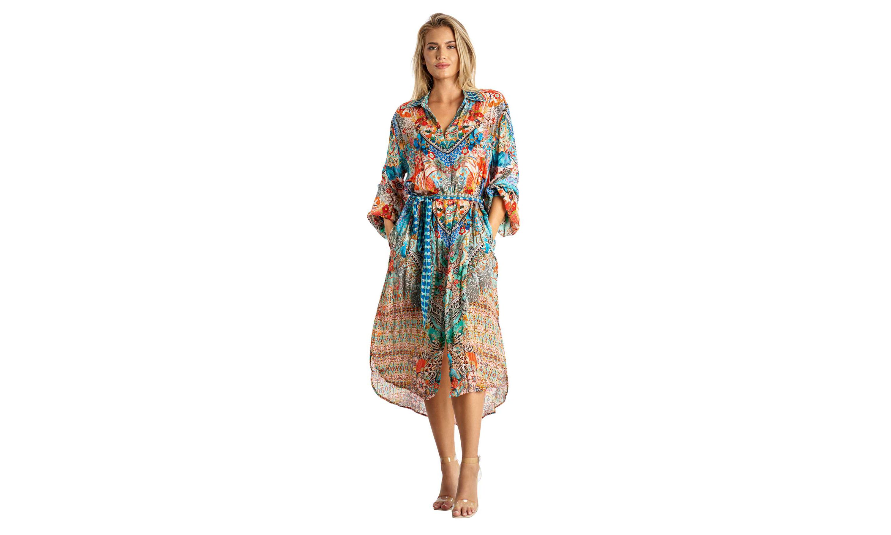Overshirt Dress with pockets