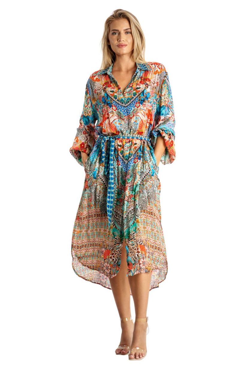 Overshirt Dress with pockets