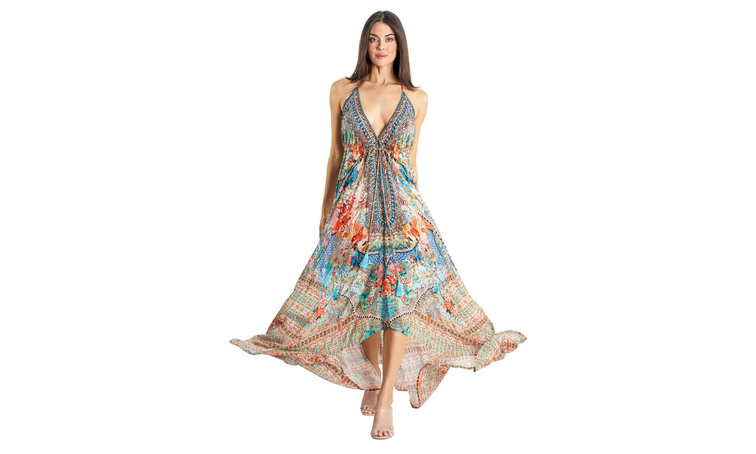 Maxi Halterneck Dress