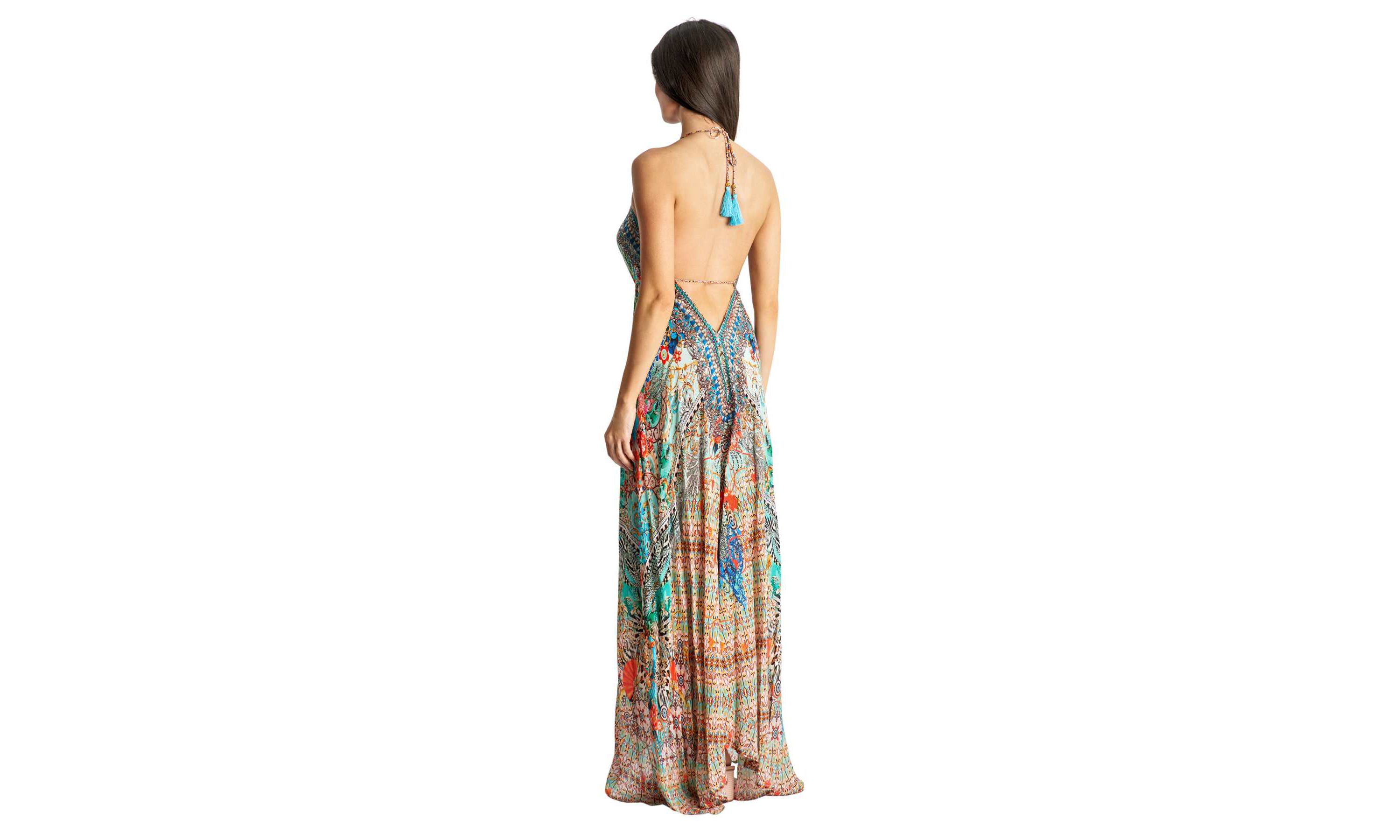Maxi Halterneck Dress