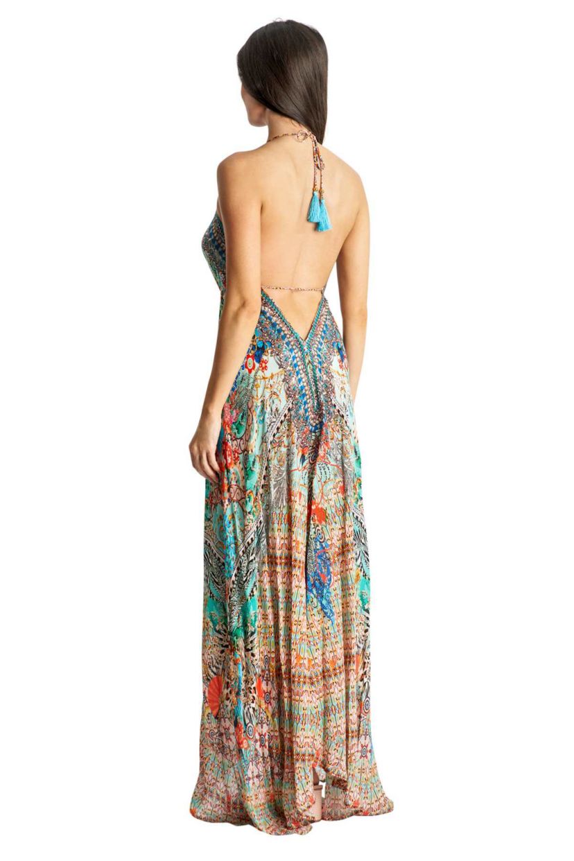 Maxi Halterneck Dress