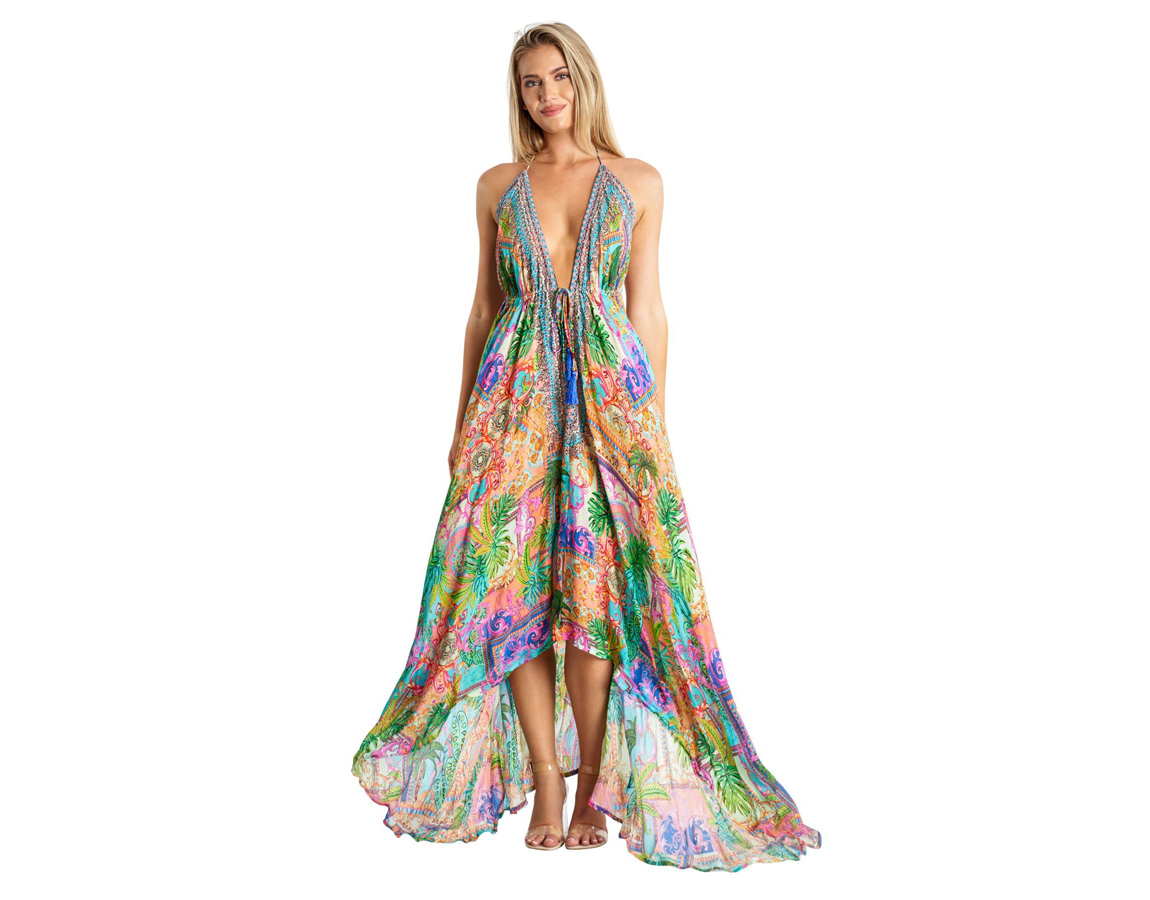 Maxi Halterneck Dress
