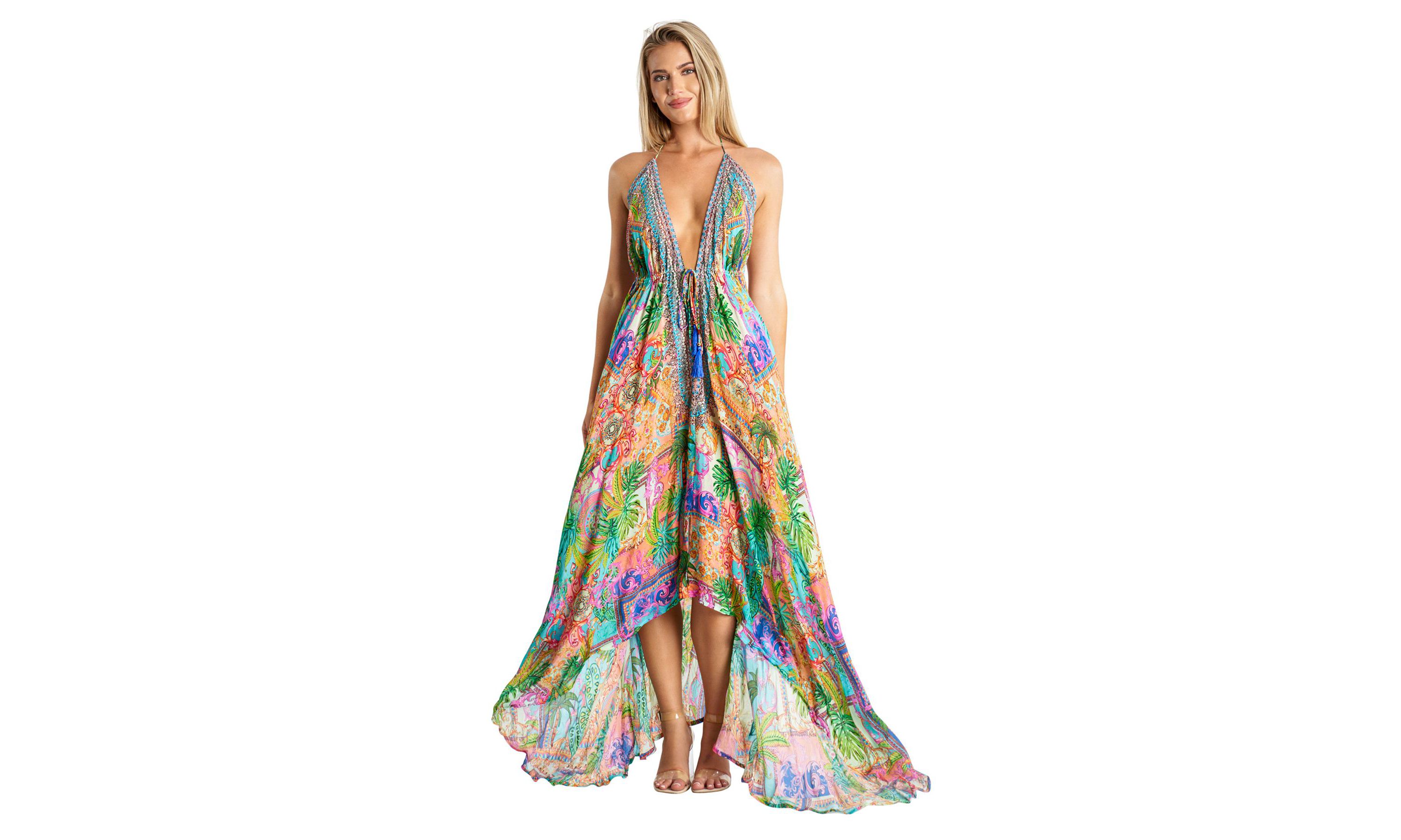 Maxi Halterneck Dress
