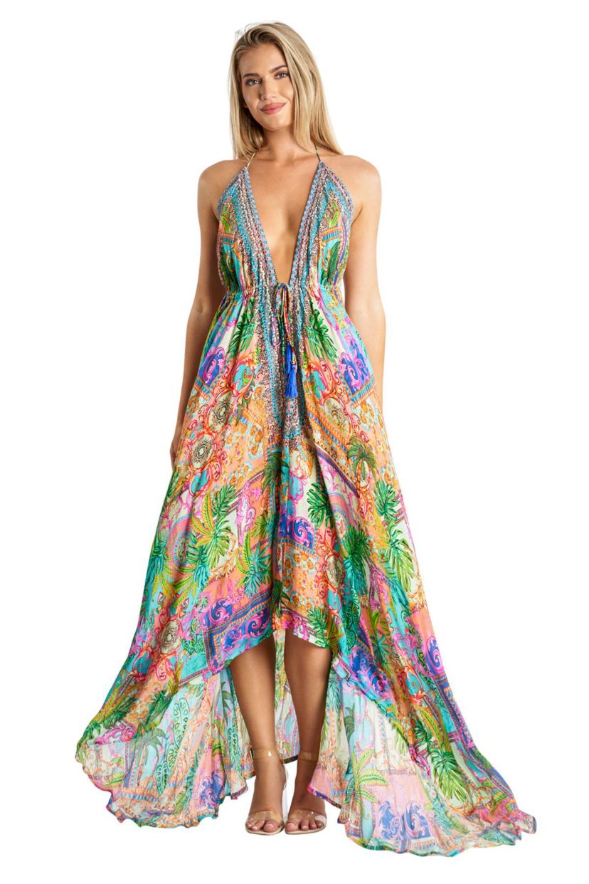 Maxi Halterneck Dress
