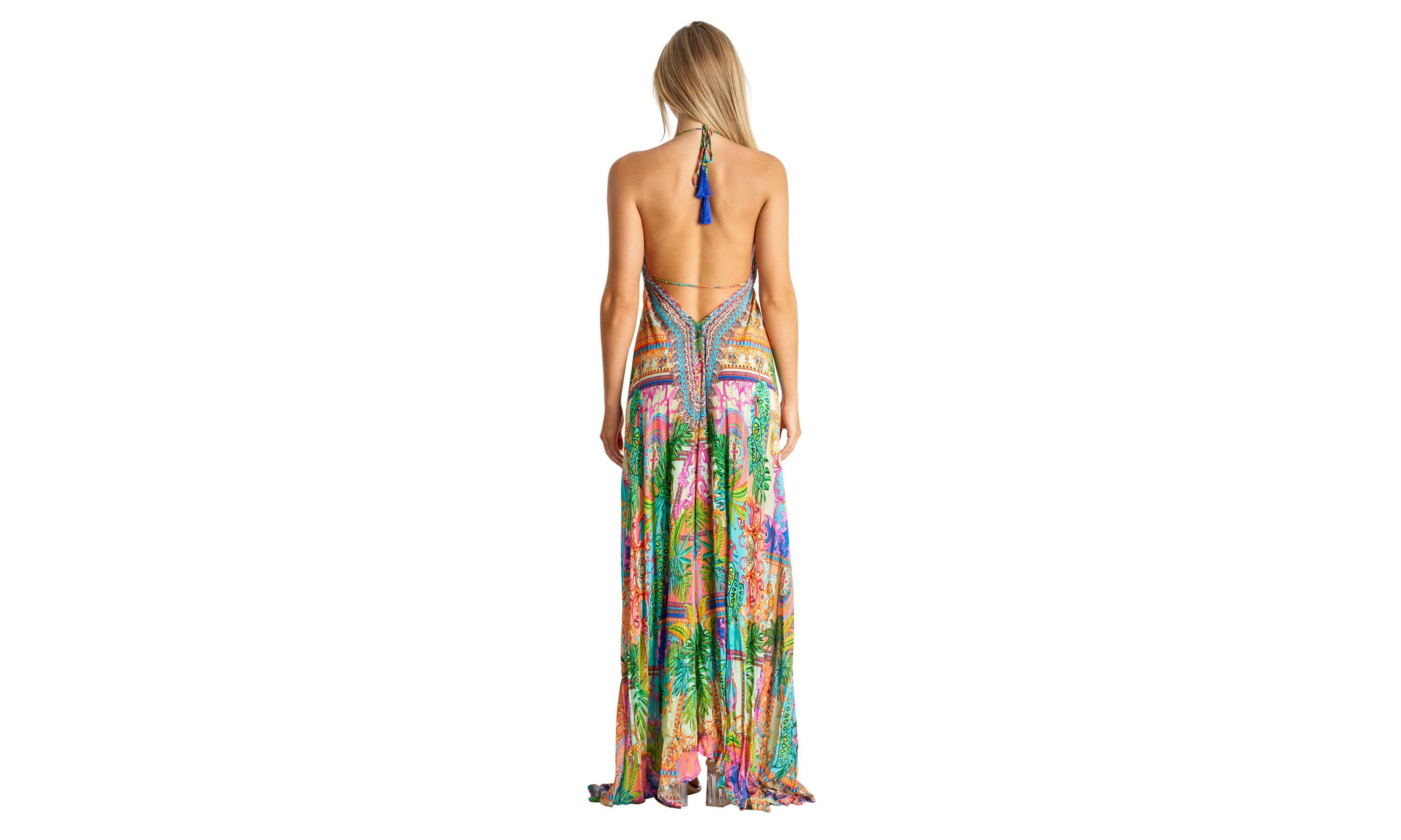 Maxi Halterneck Dress