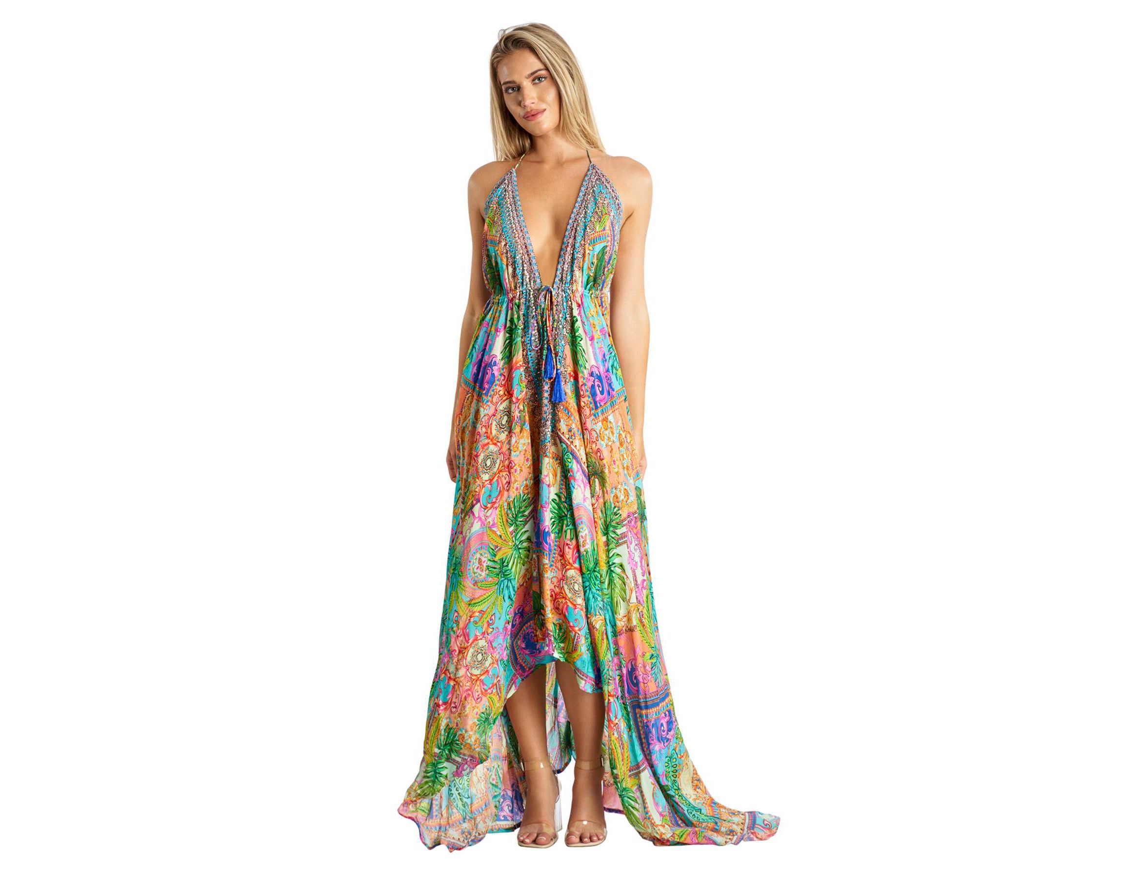 Maxi Halterneck Dress