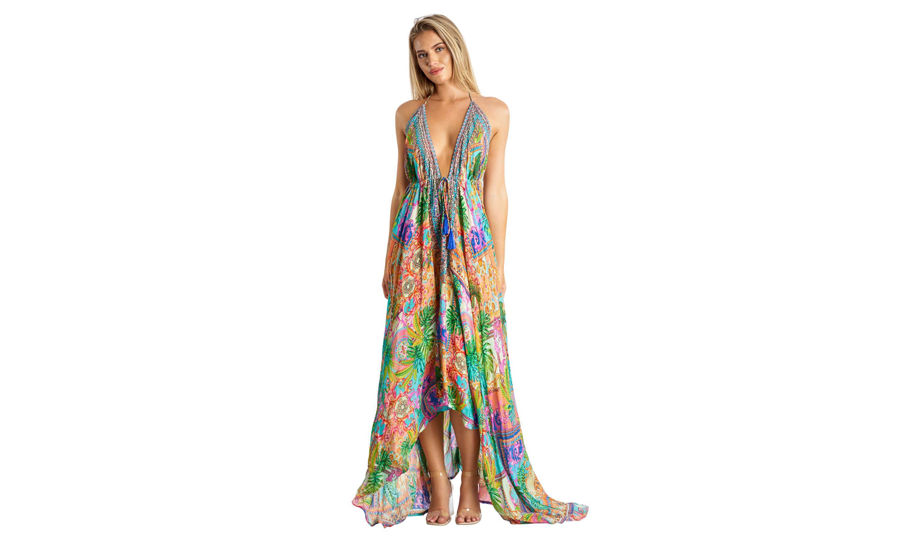 Maxi Halterneck Dress