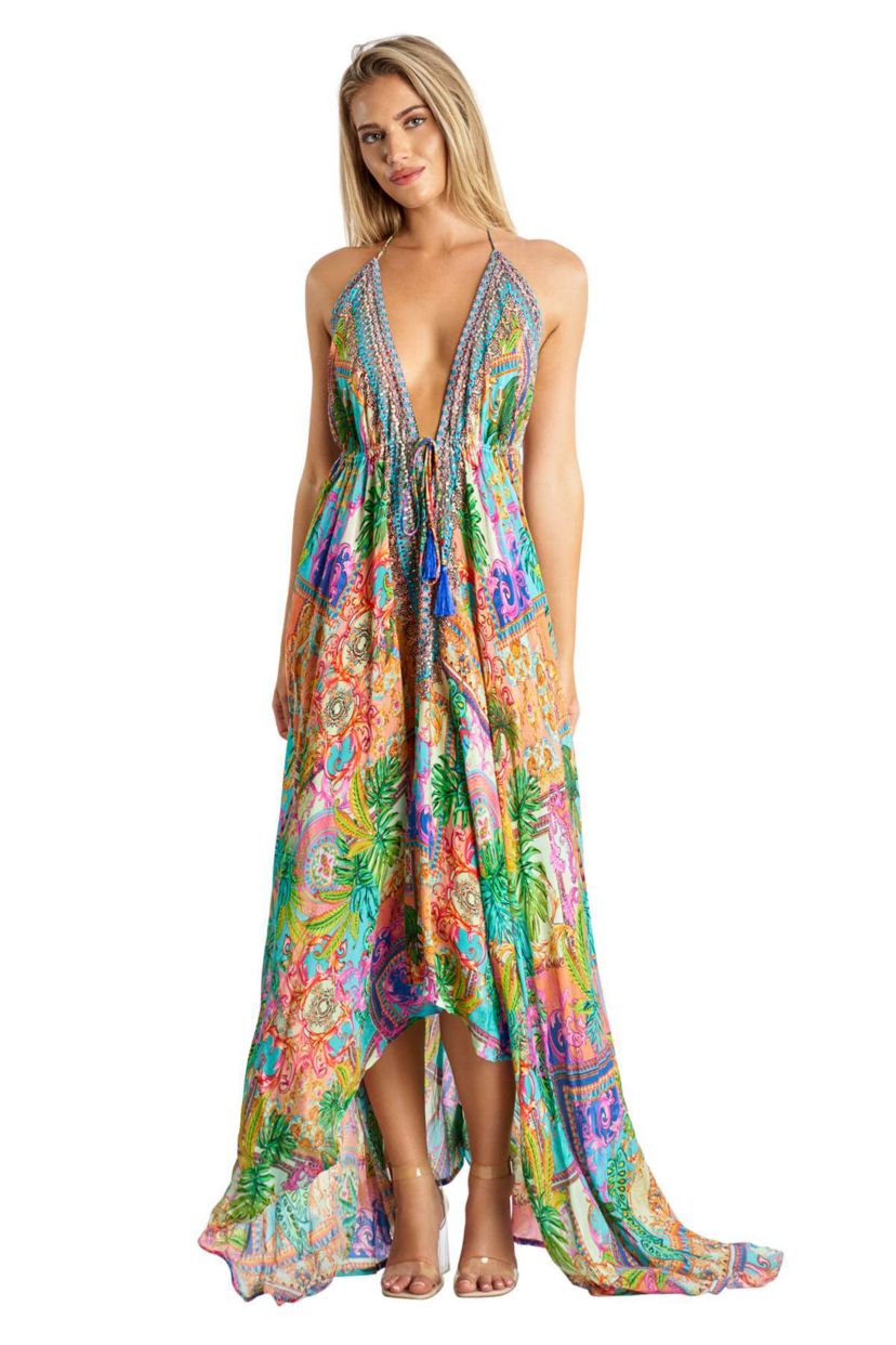 Maxi Halterneck Dress