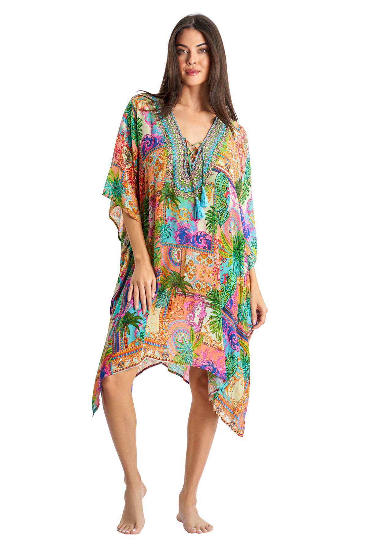 Short Kaftan Dress