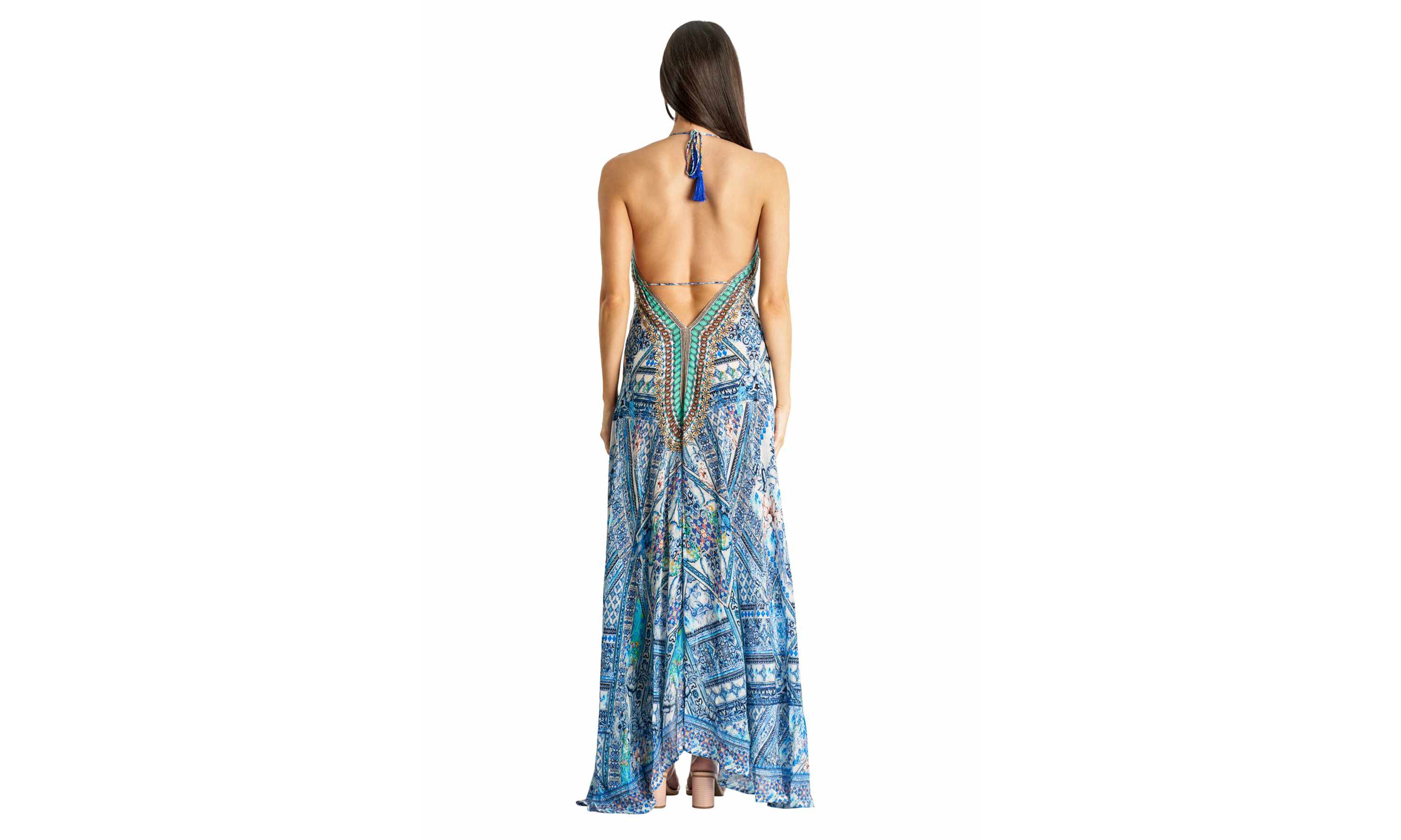Maxi Halterneck Dress