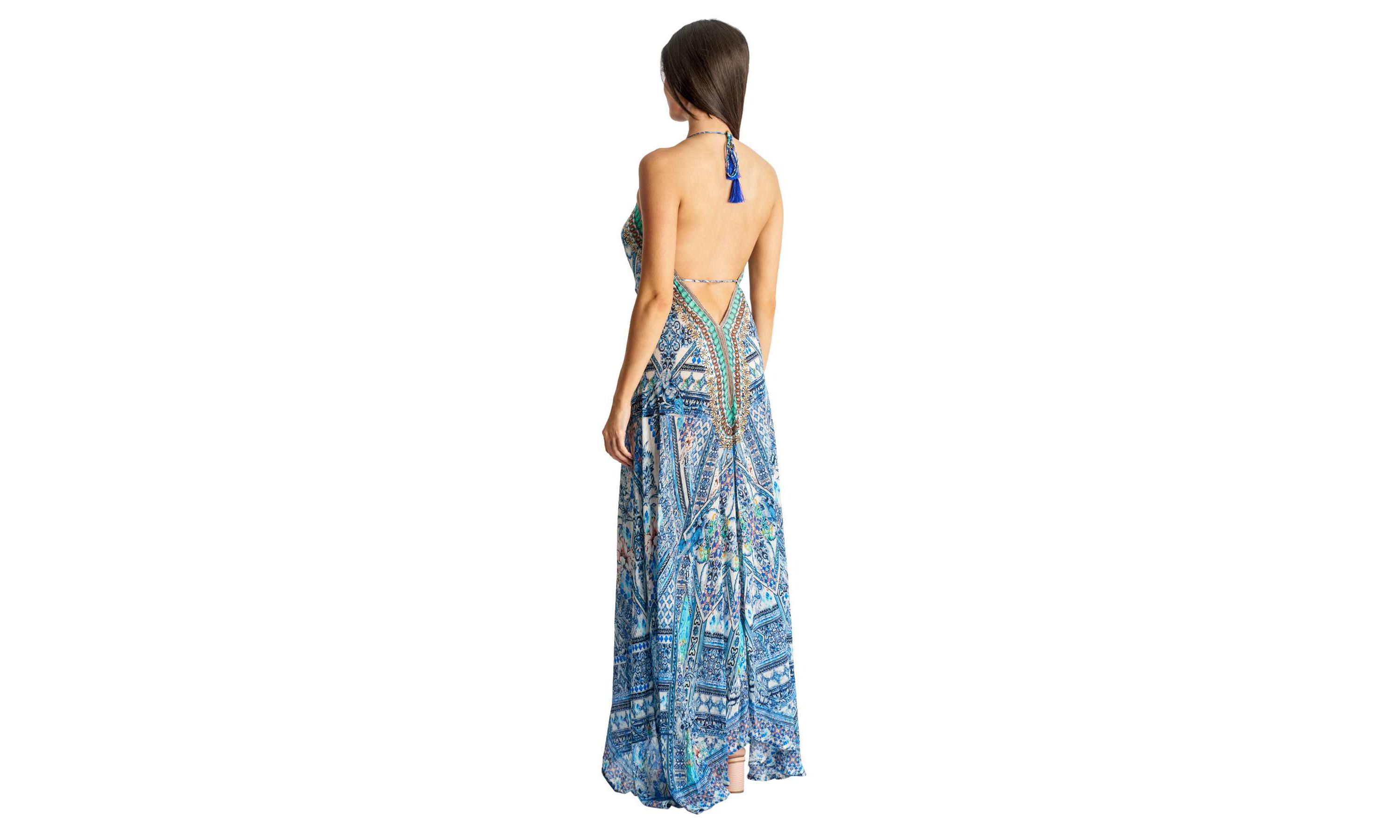 Maxi Halterneck Dress