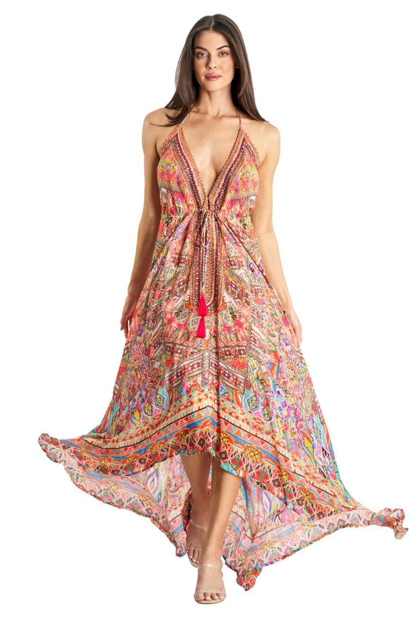 Maxi Halterneck Dress
