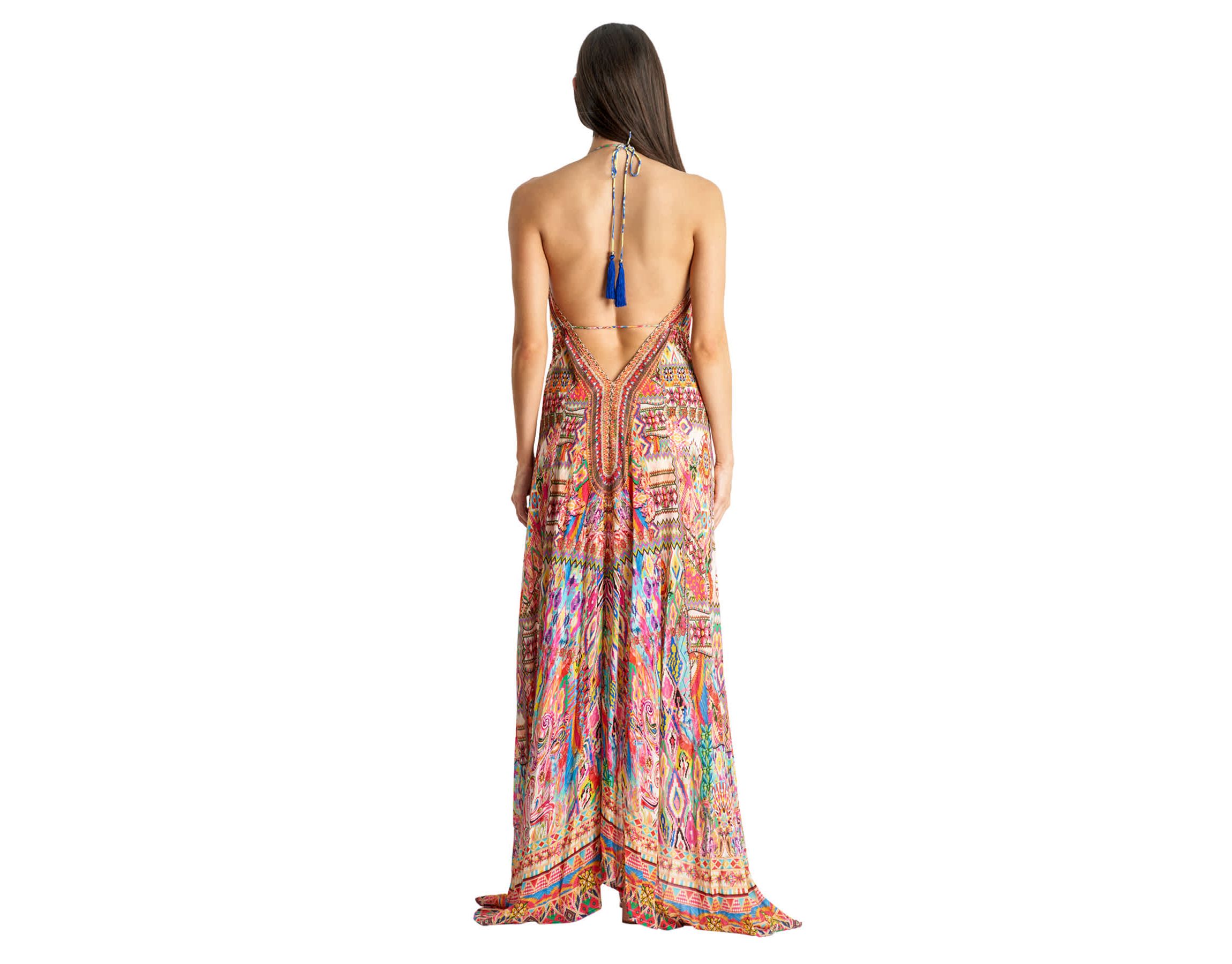 Maxi Halterneck Dress
