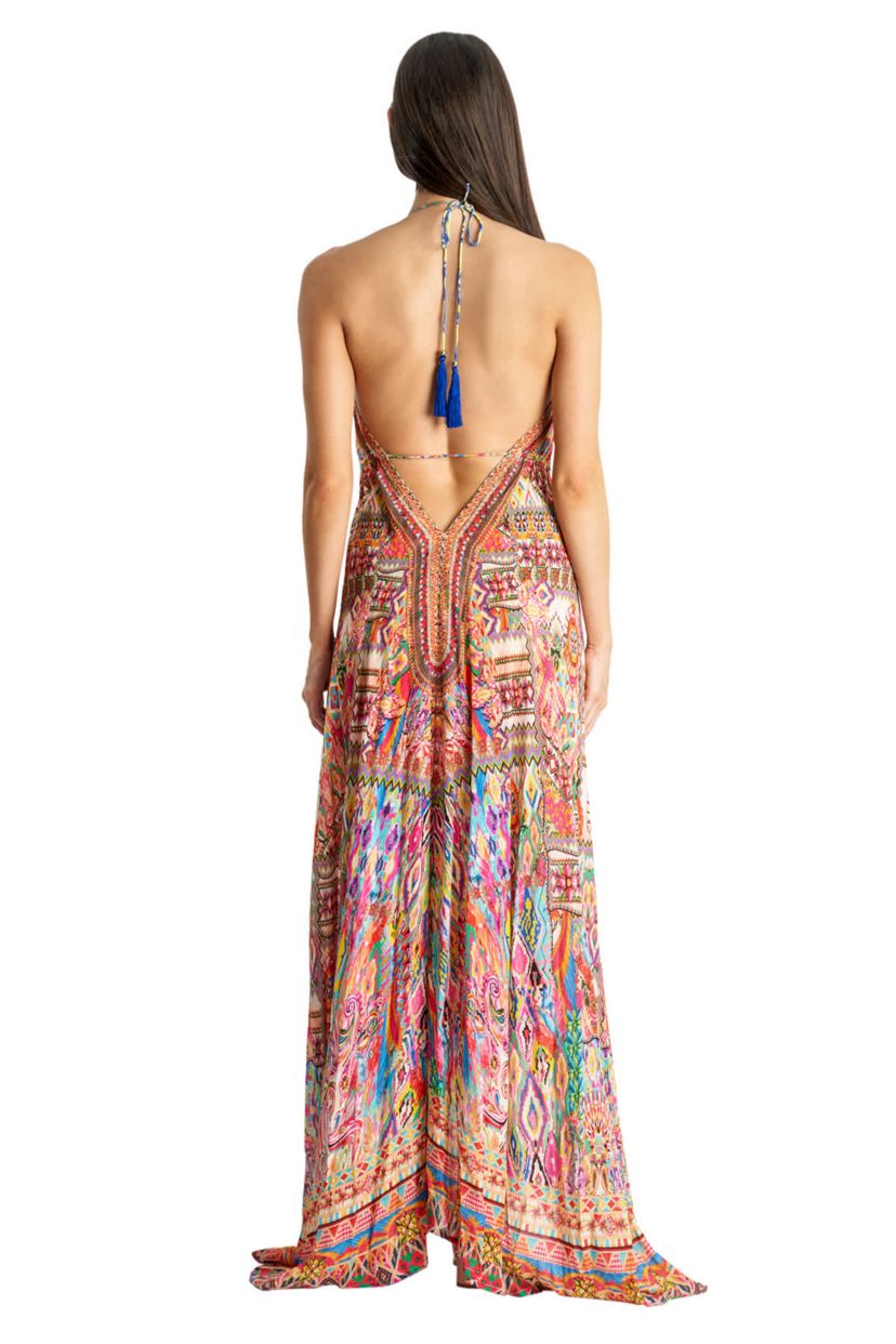 Maxi Halterneck Dress