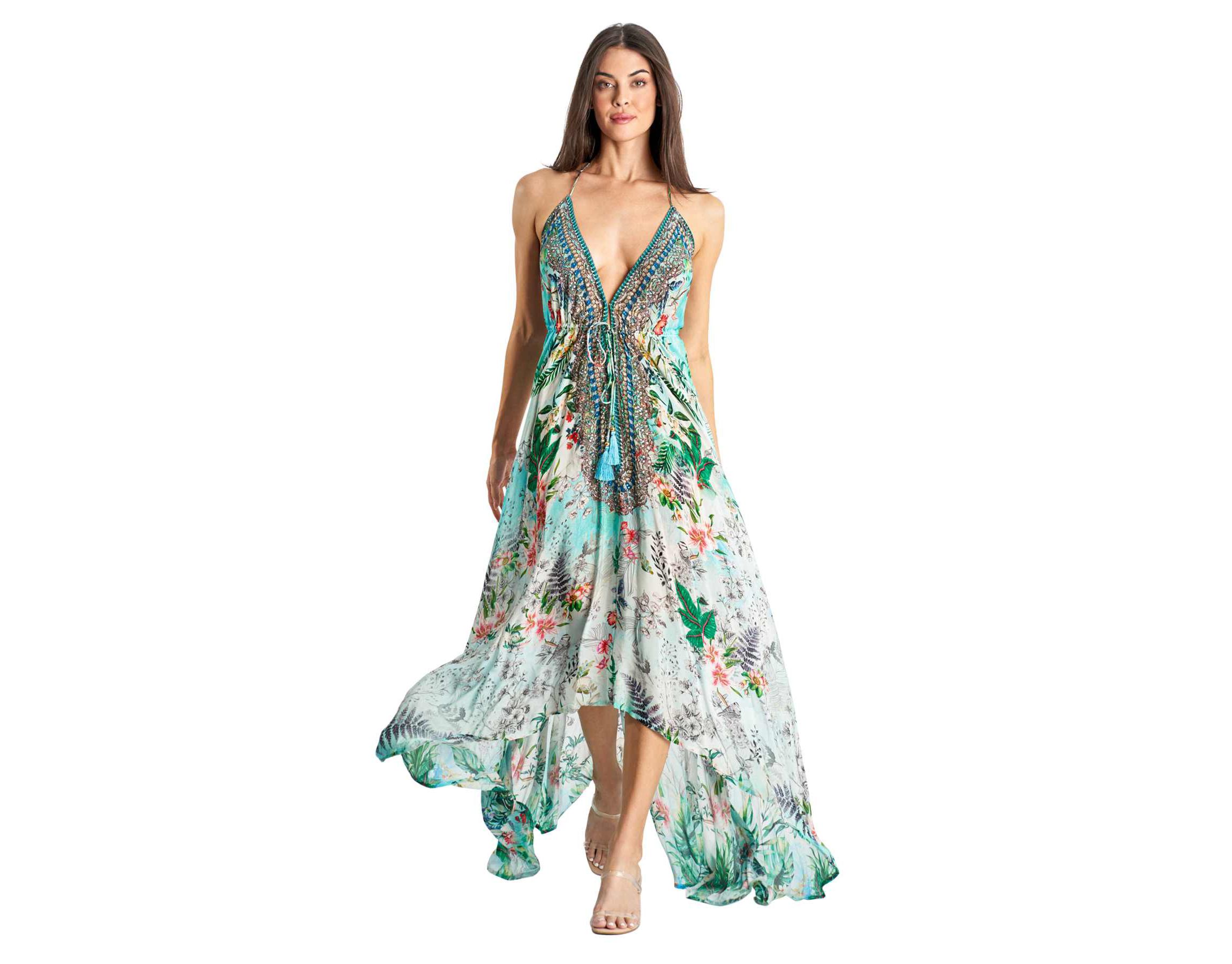 Maxi Halterneck Dress