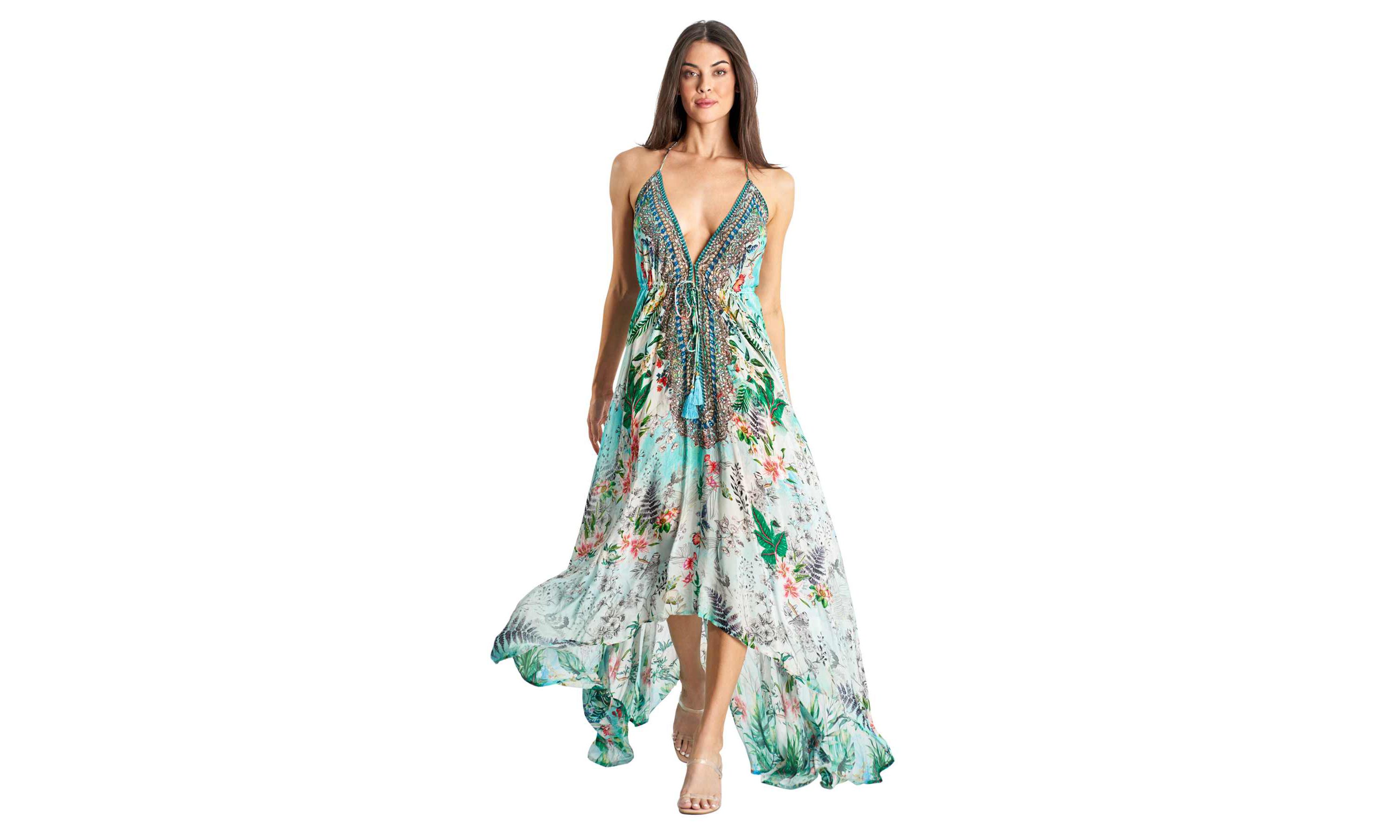 Maxi Halterneck Dress