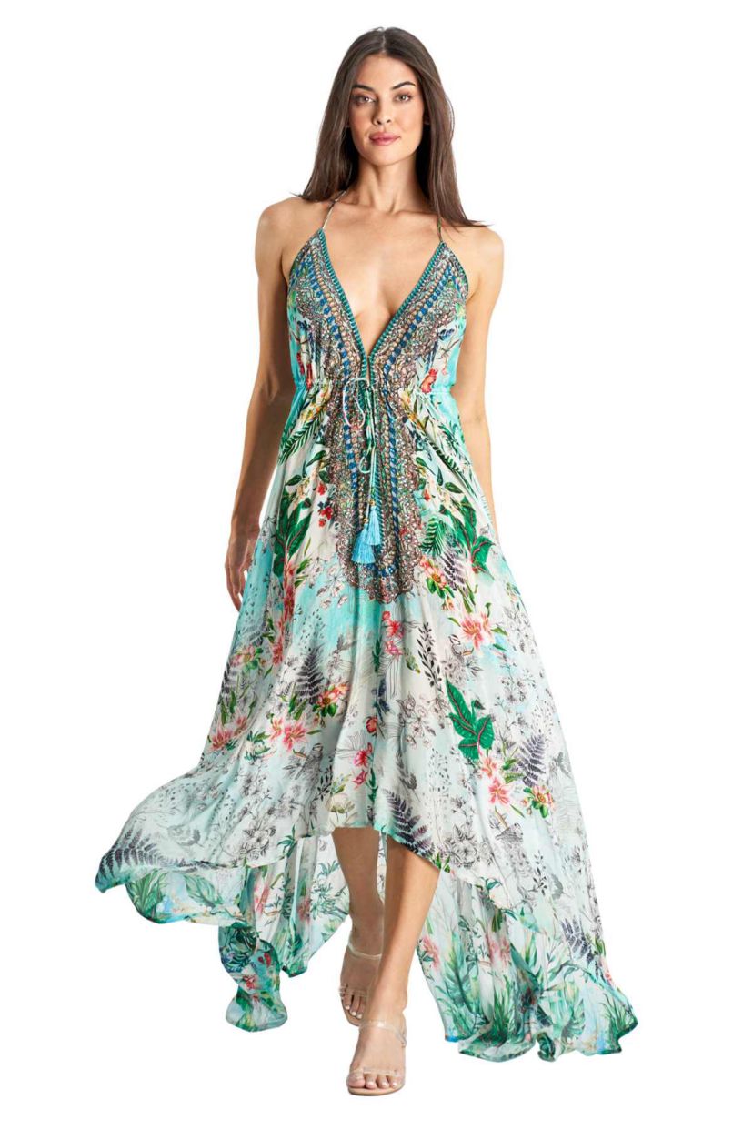 Maxi Halterneck Dress