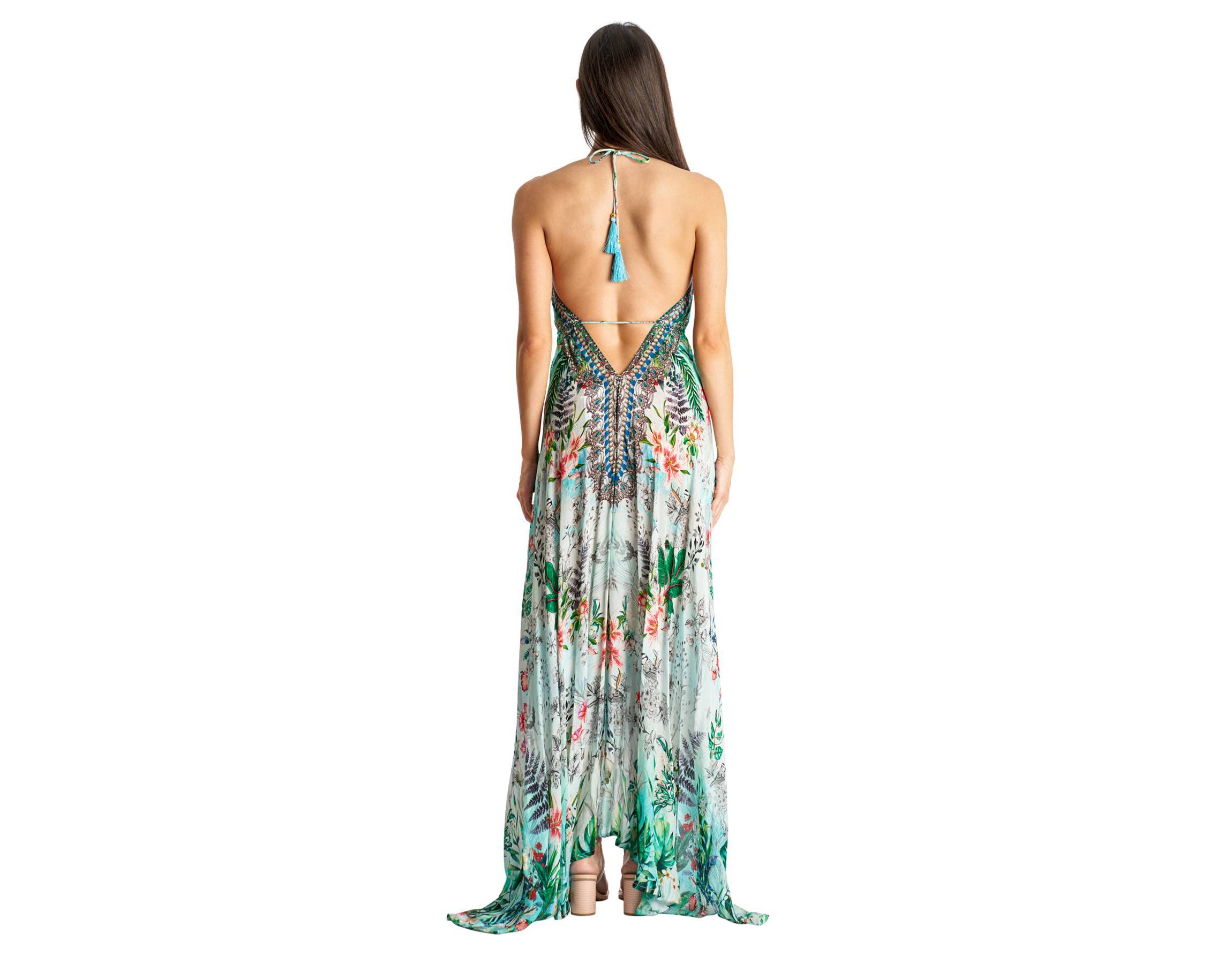 Maxi Halterneck Dress