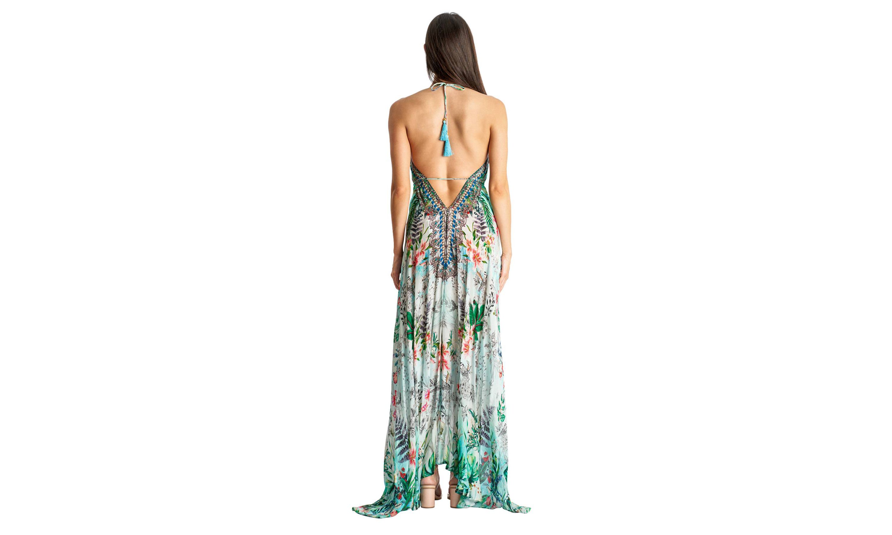 Maxi Halterneck Dress