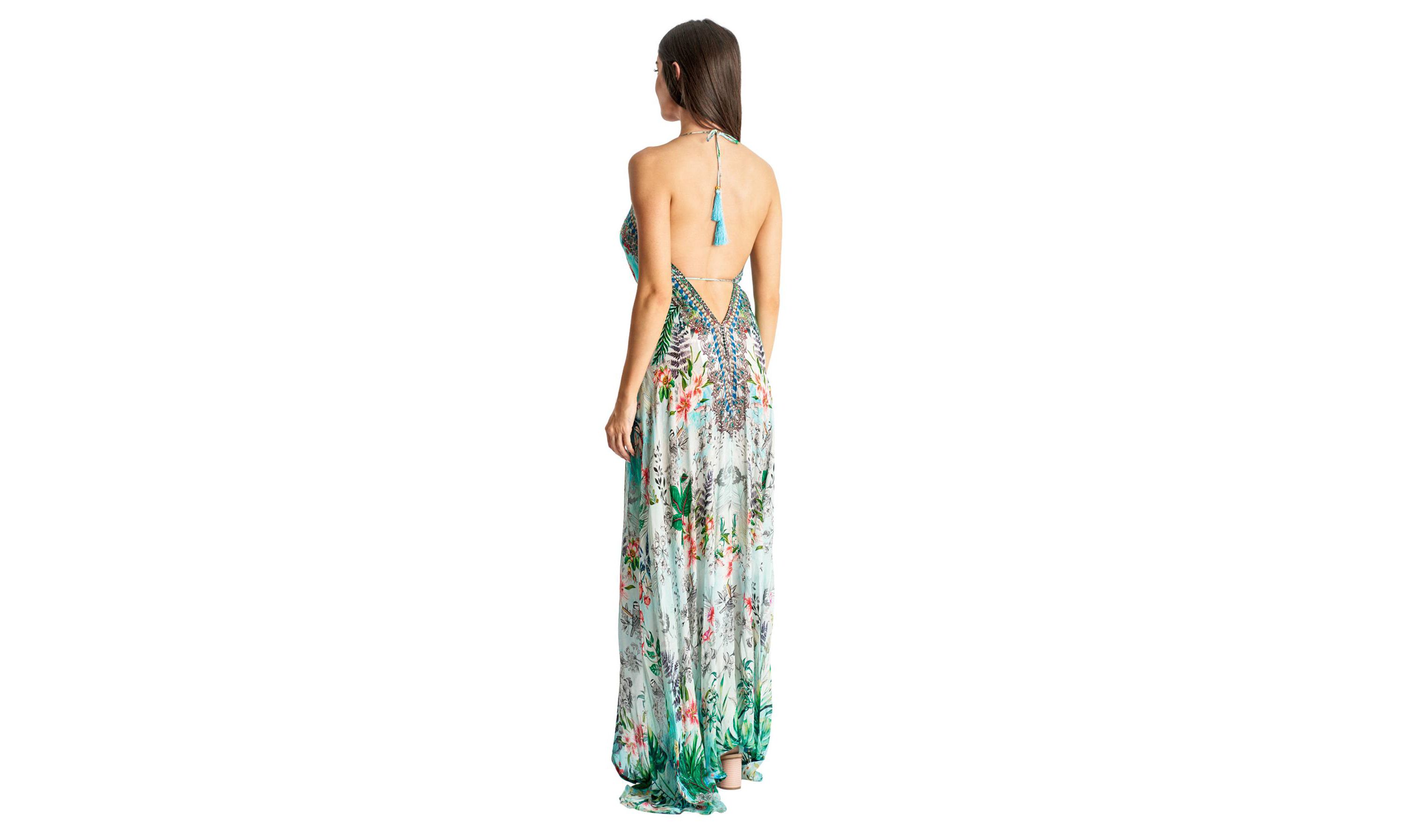 Maxi Halterneck Dress