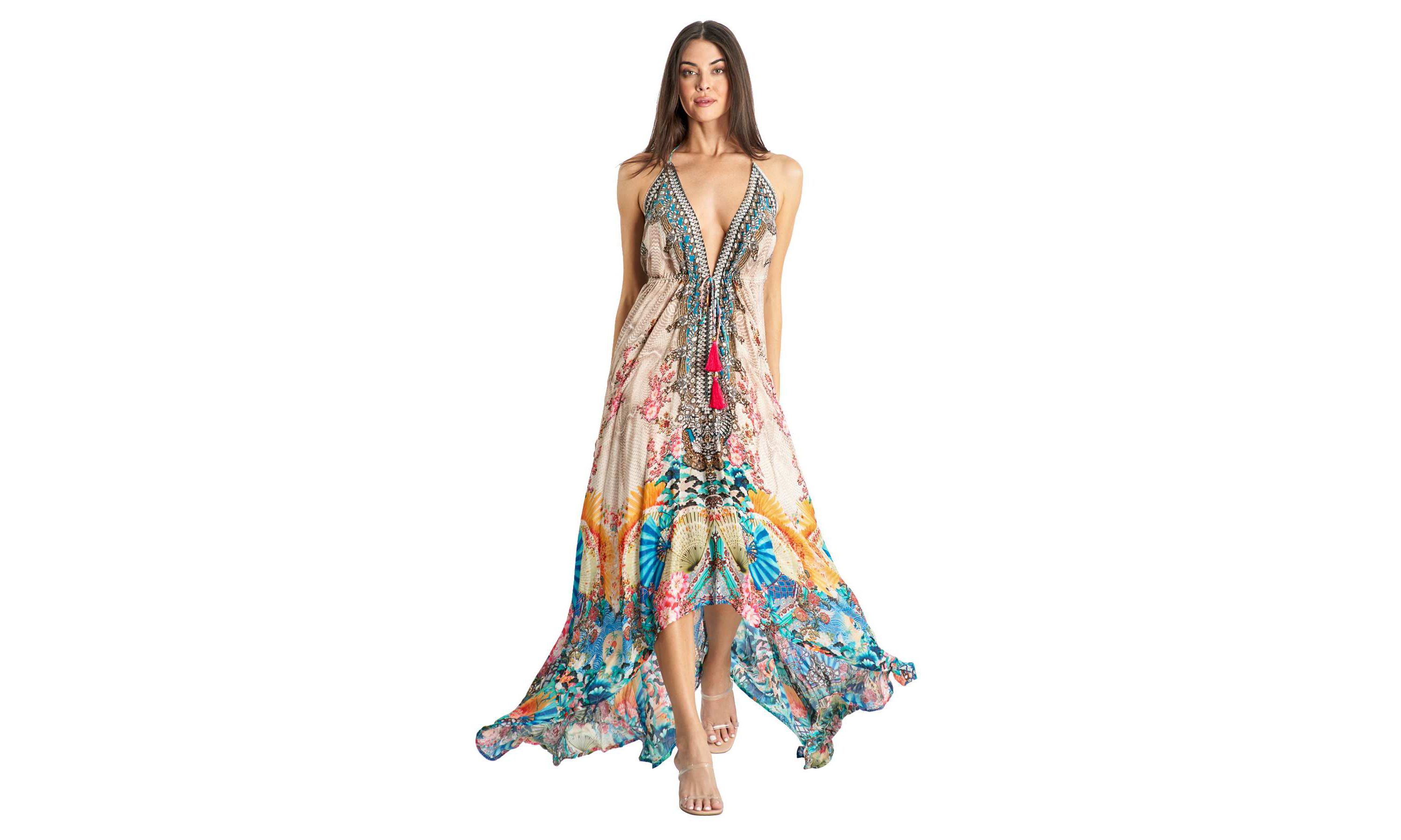 Maxi Halterneck Dress
