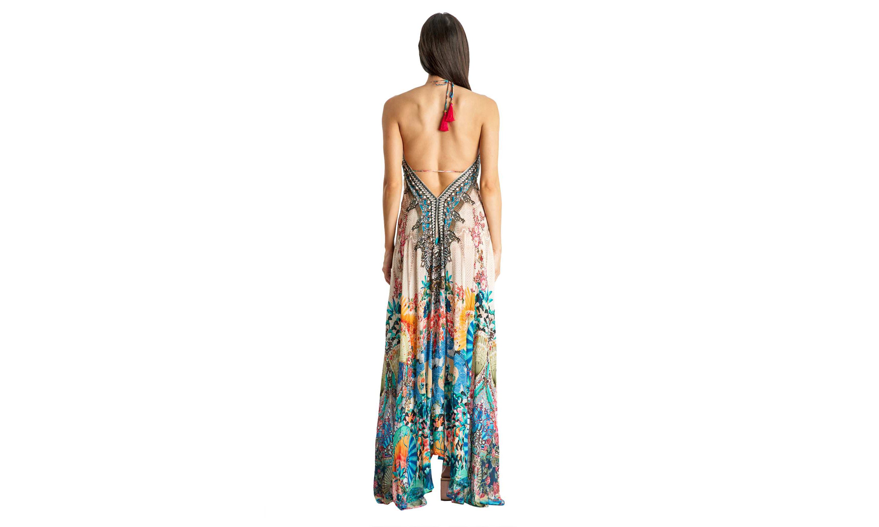 Maxi Halterneck Dress