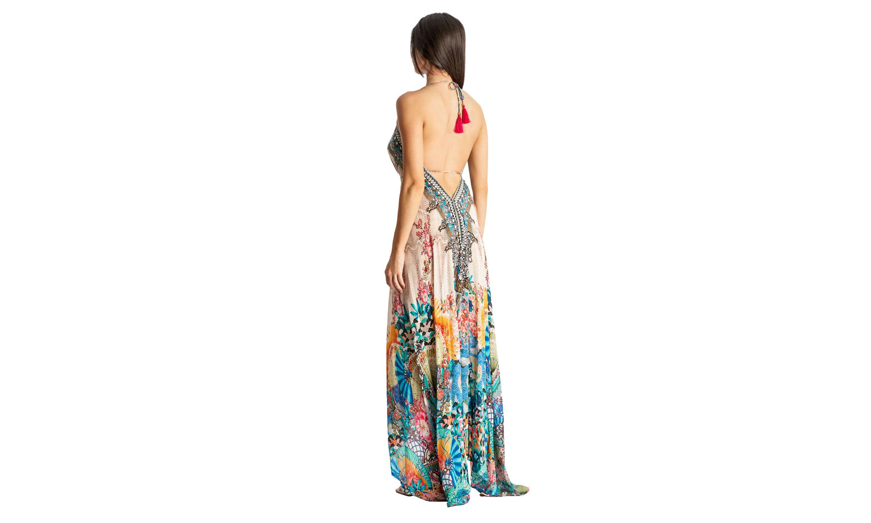 Maxi Halterneck Dress
