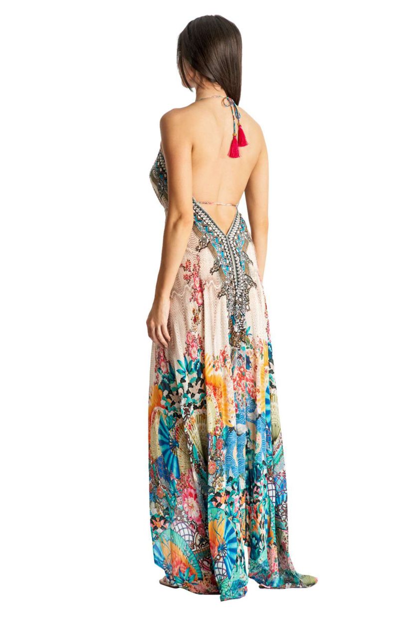 Maxi Halterneck Dress