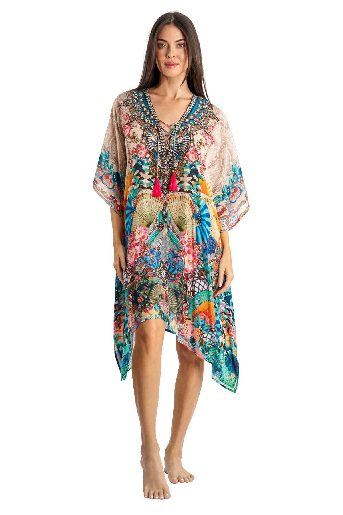 Short Kaftan Dress