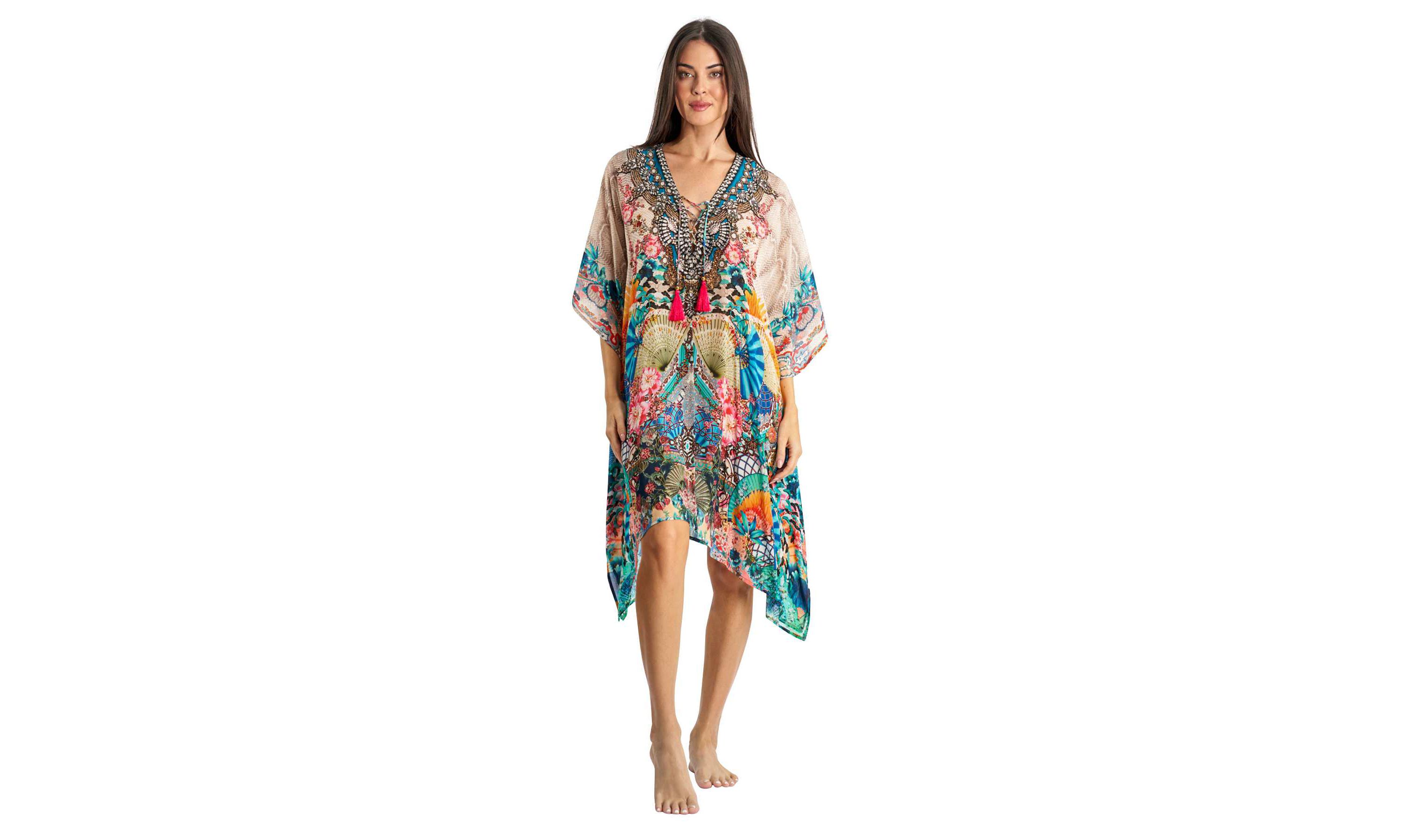Short Kaftan Dress