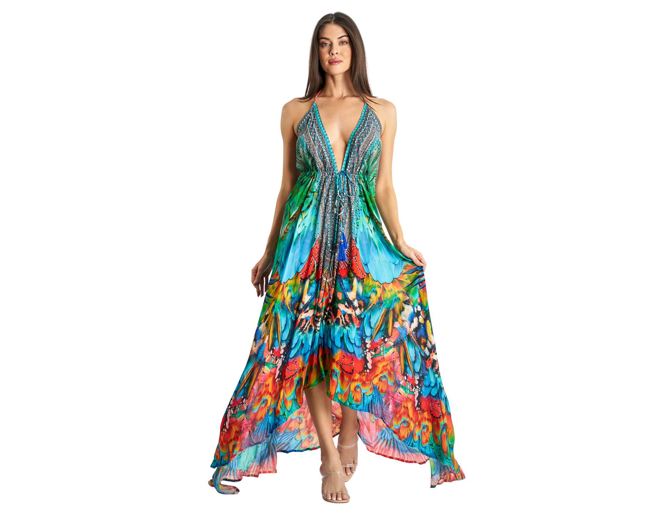 Maxi Halterneck Dress