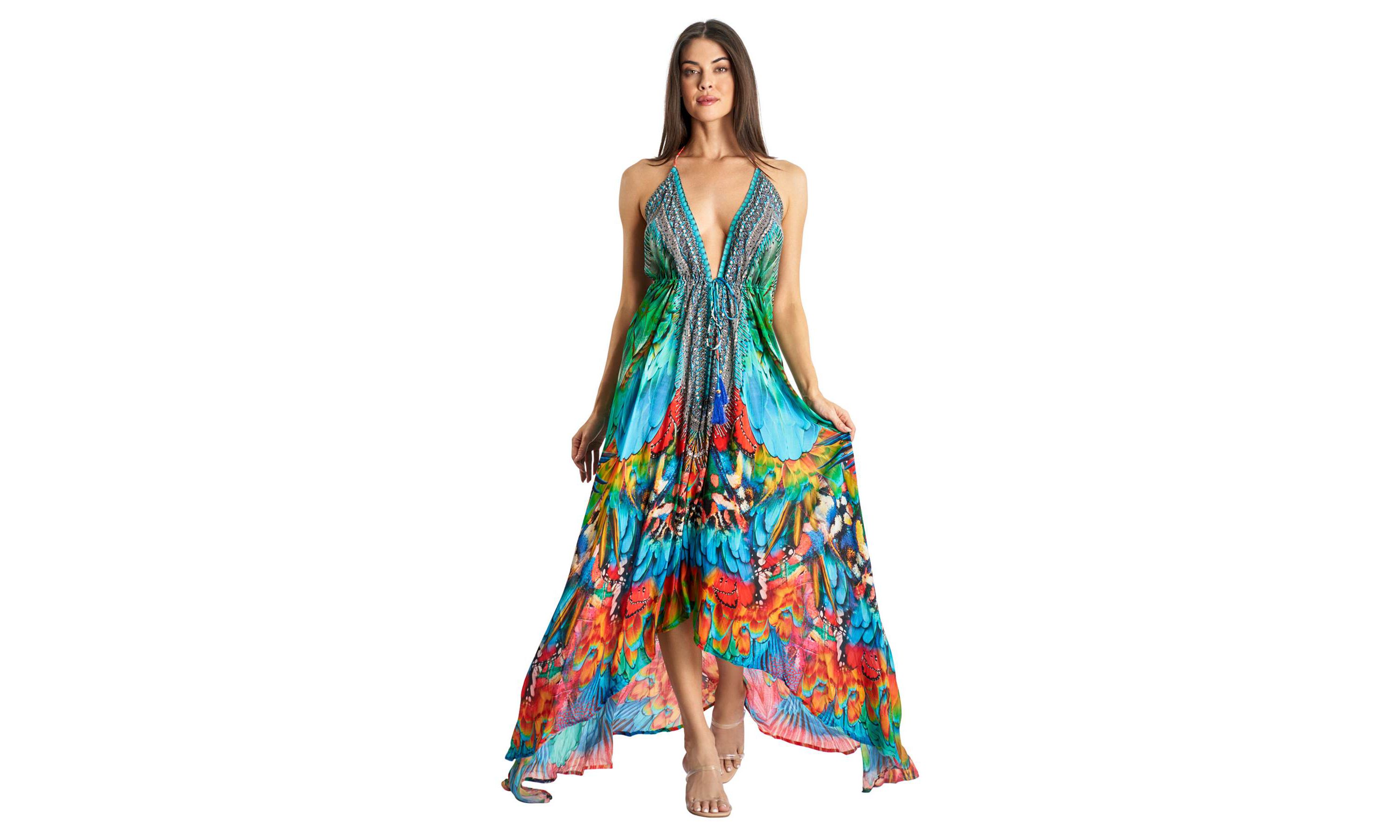 Maxi Halterneck Dress