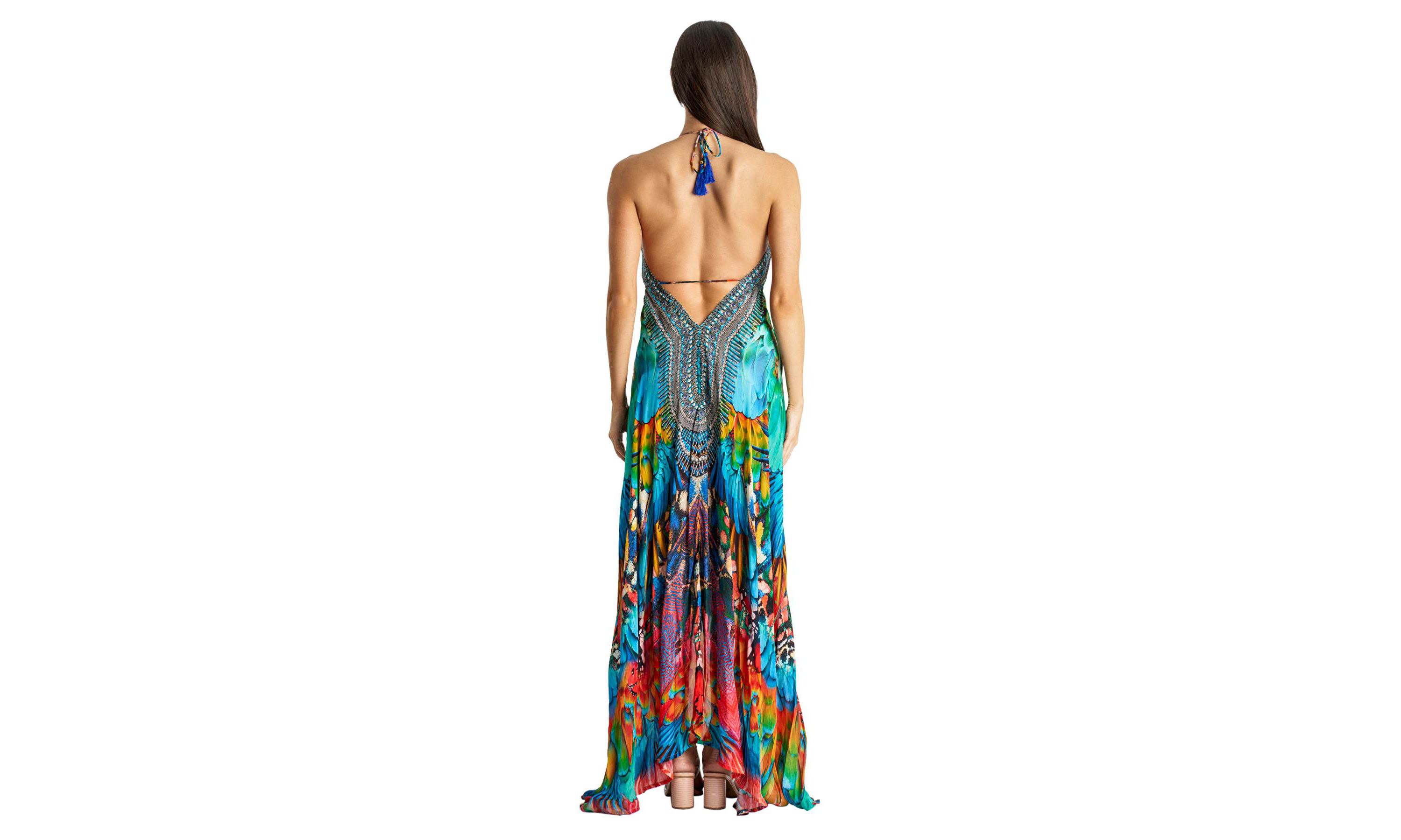 Maxi Halterneck Dress