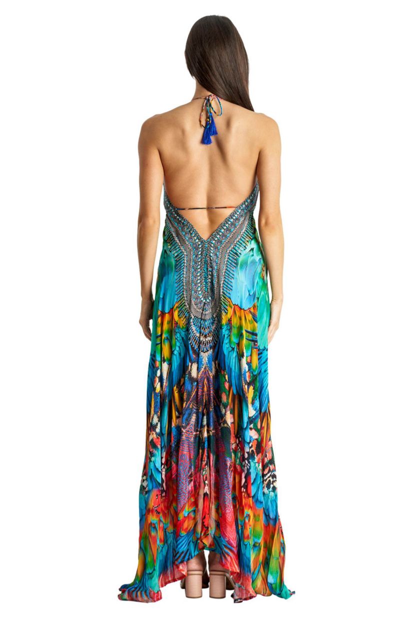 Maxi Halterneck Dress